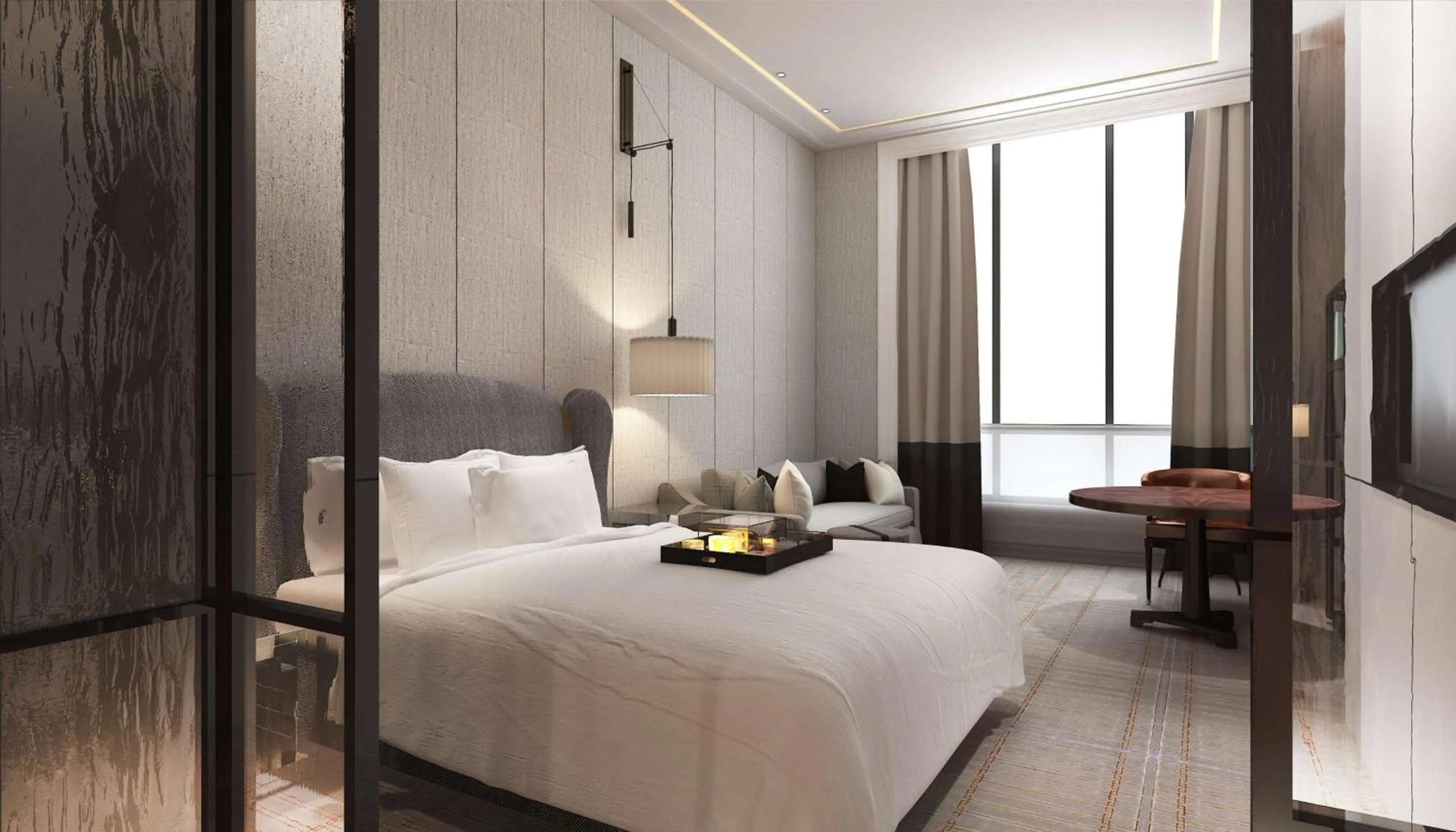Bed in Hilton Beijing Daxing