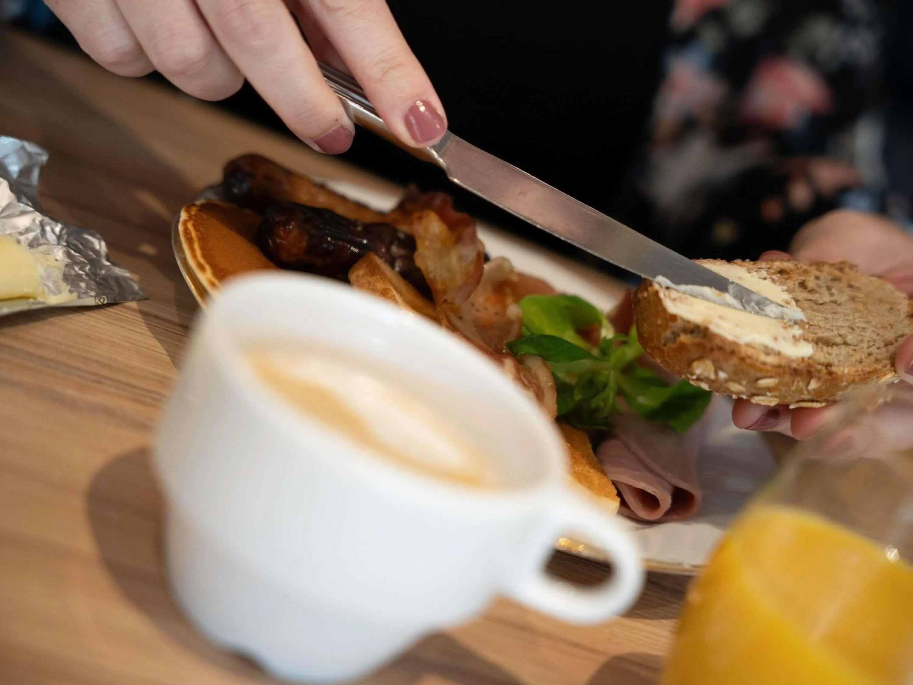 Breakfast in Mercure Auxerre Autoroute du Soleil