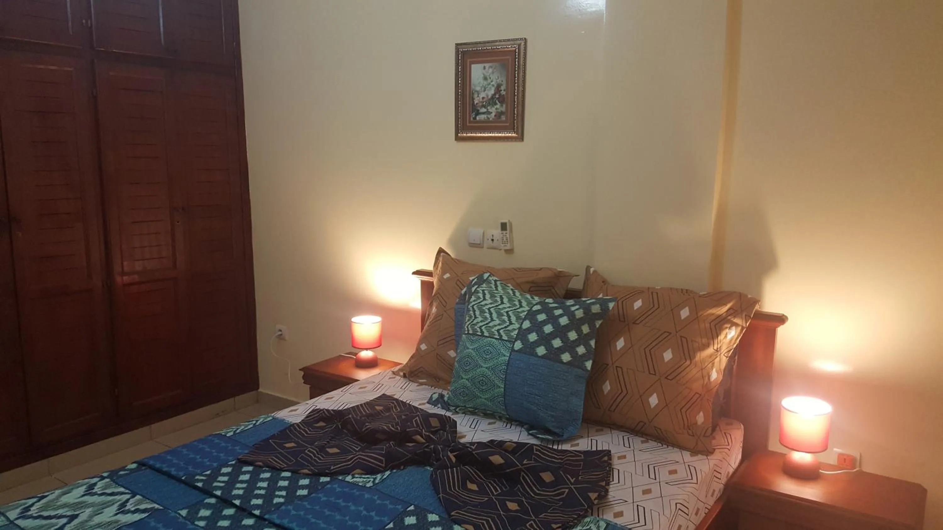 Bedroom, Bed in Résidences hôtelières Micheline et Emile BASTOS