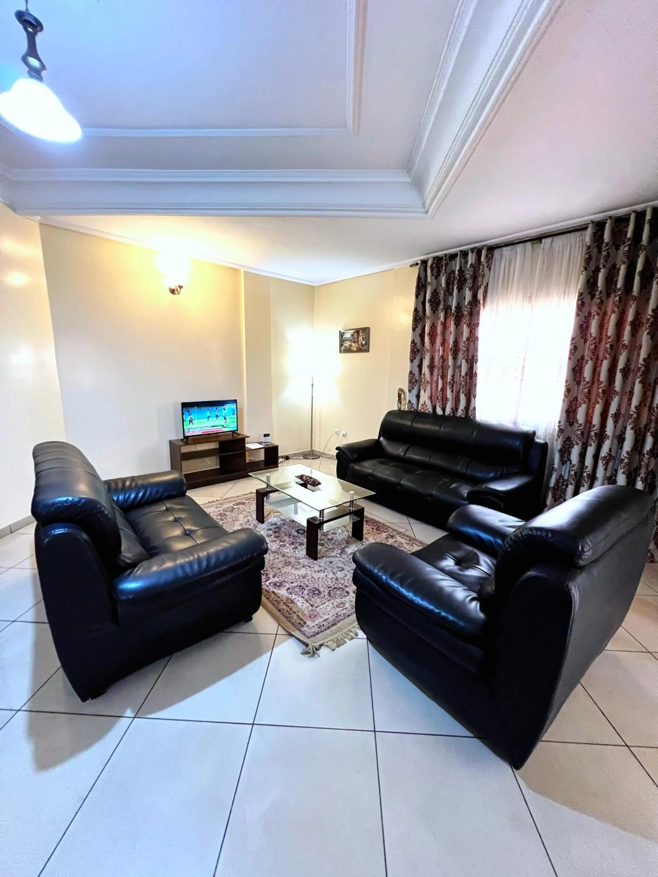 Living room in Résidences hôtelières Micheline et Emile BASTOS