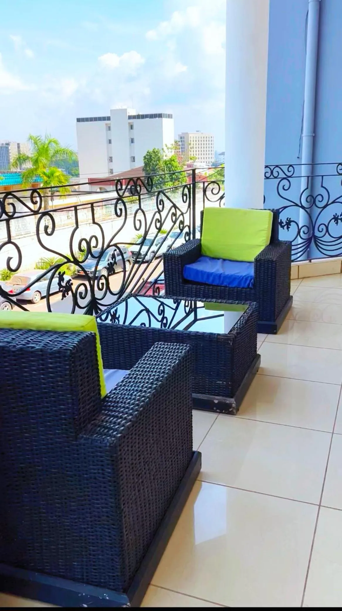 View (from property/room) in Résidences hôtelières Micheline et Emile BASTOS