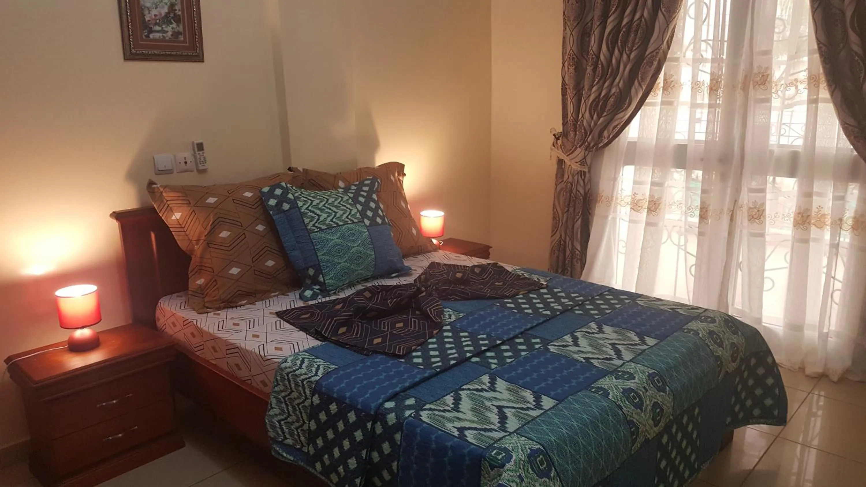 Bedroom, Bed in Résidences hôtelières Micheline et Emile BASTOS