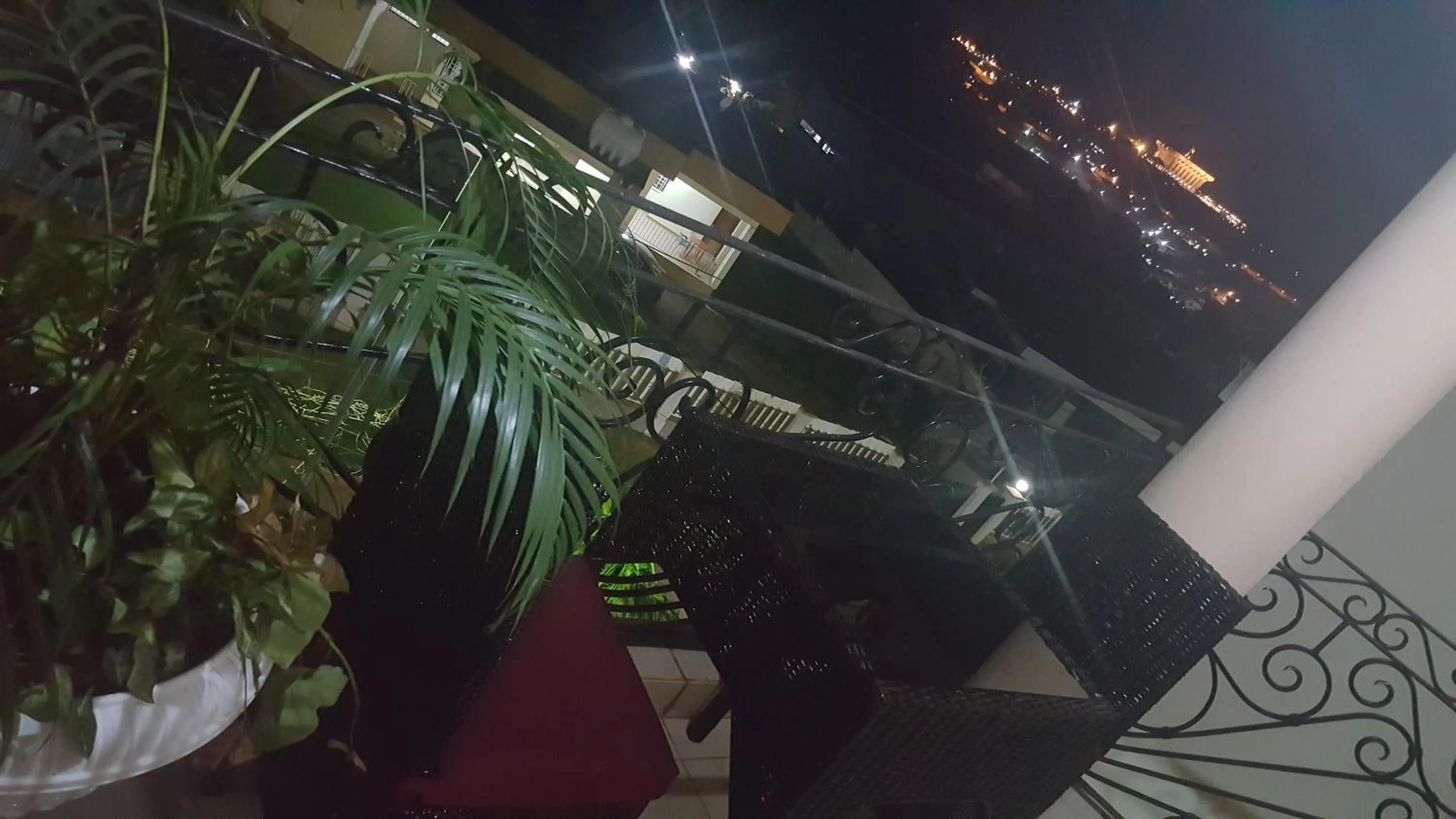 Balcony/Terrace in Résidences hôtelières Micheline et Emile BASTOS