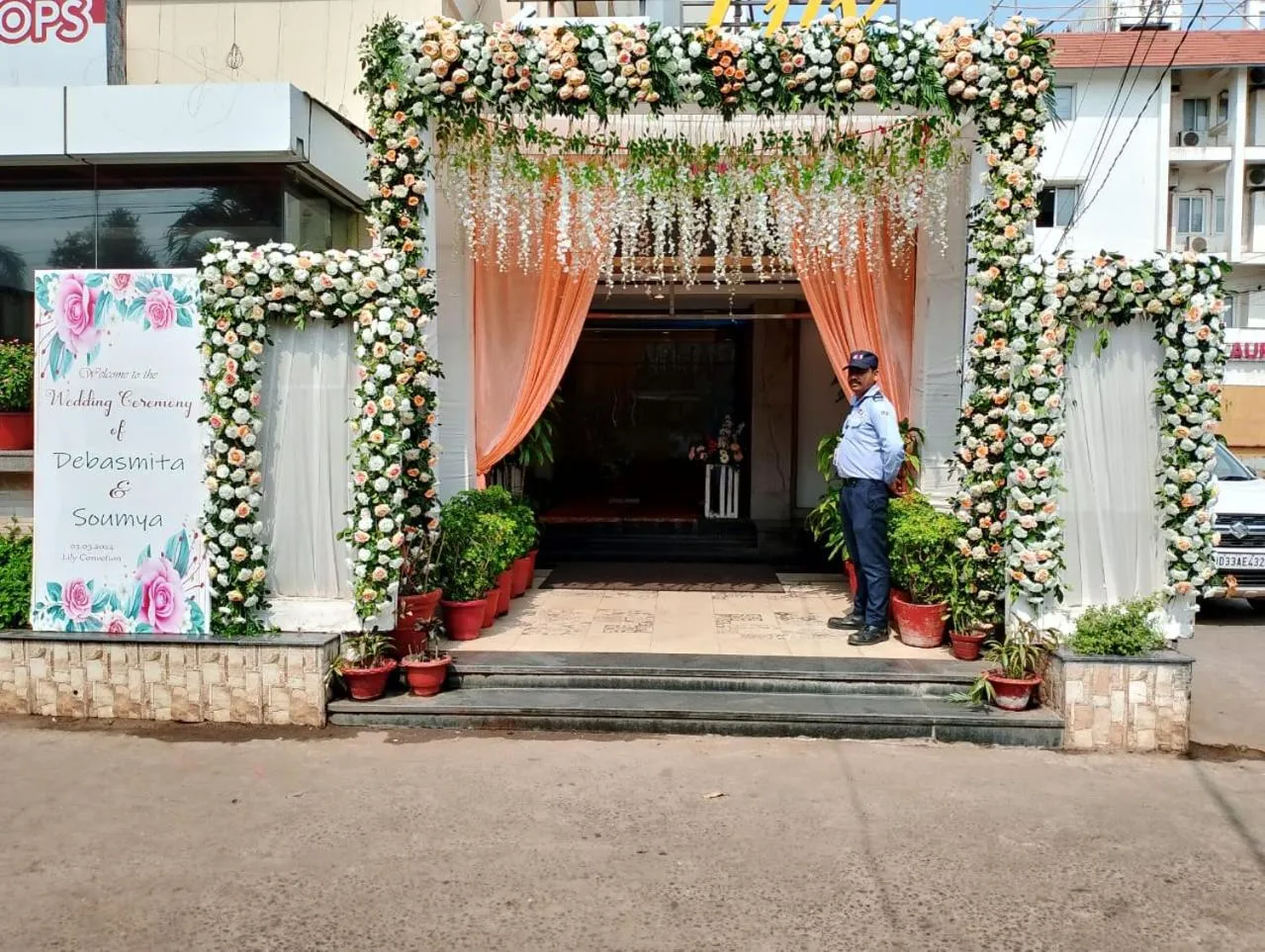 Property building in Hotel Pushpak