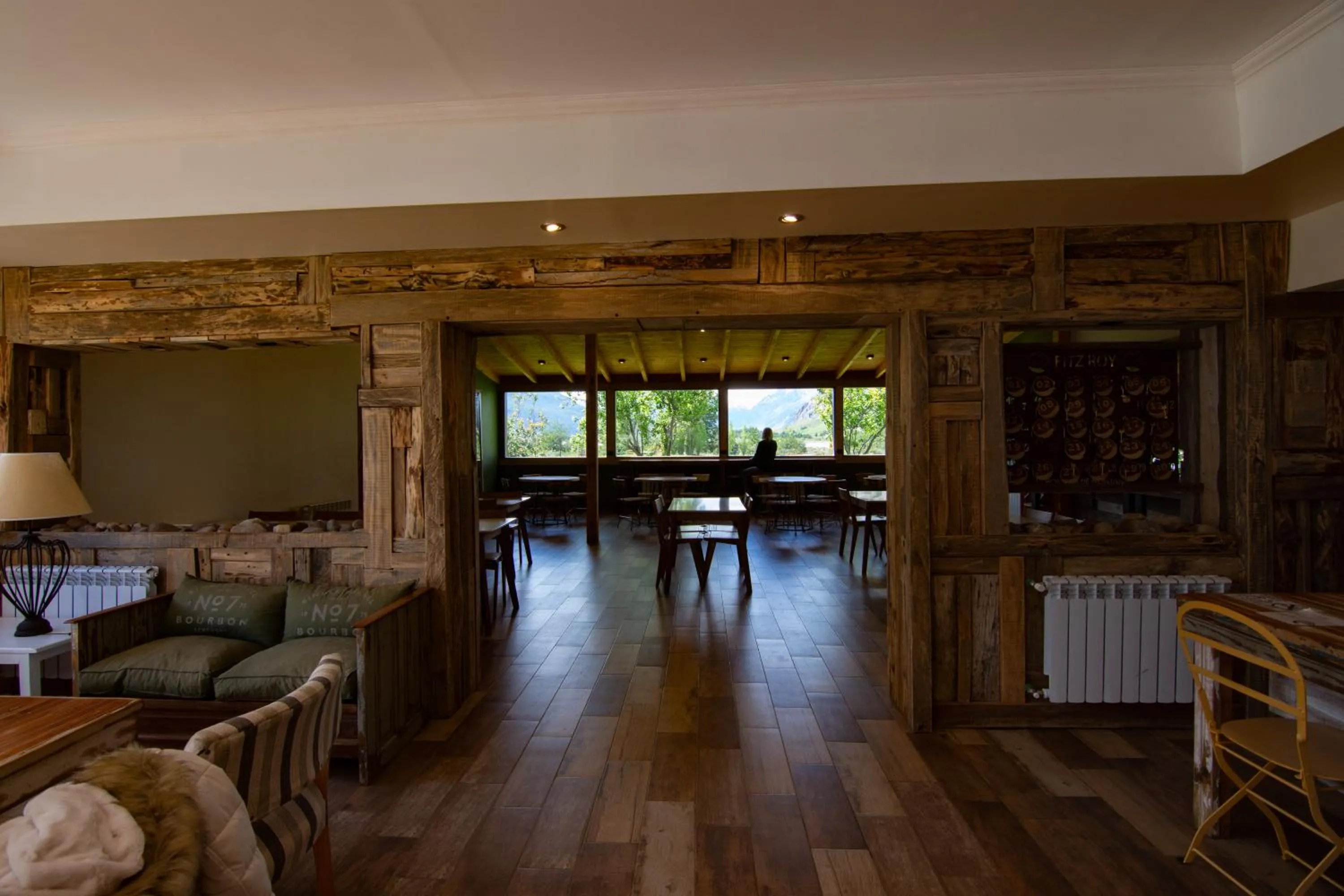 Living room in Fitz Roy Hostería de Montaña - El Chaltén