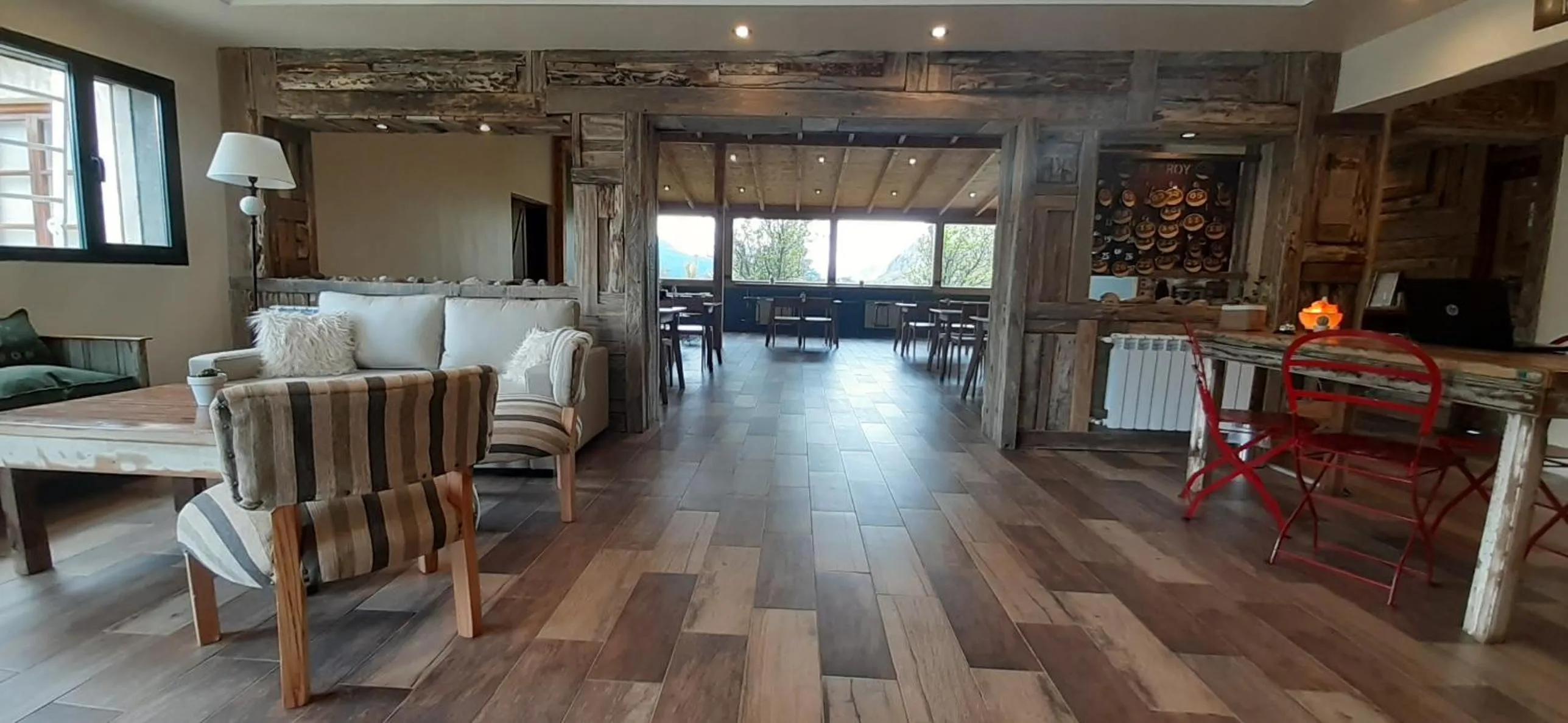 Living room in Fitz Roy Hostería de Montaña - El Chaltén