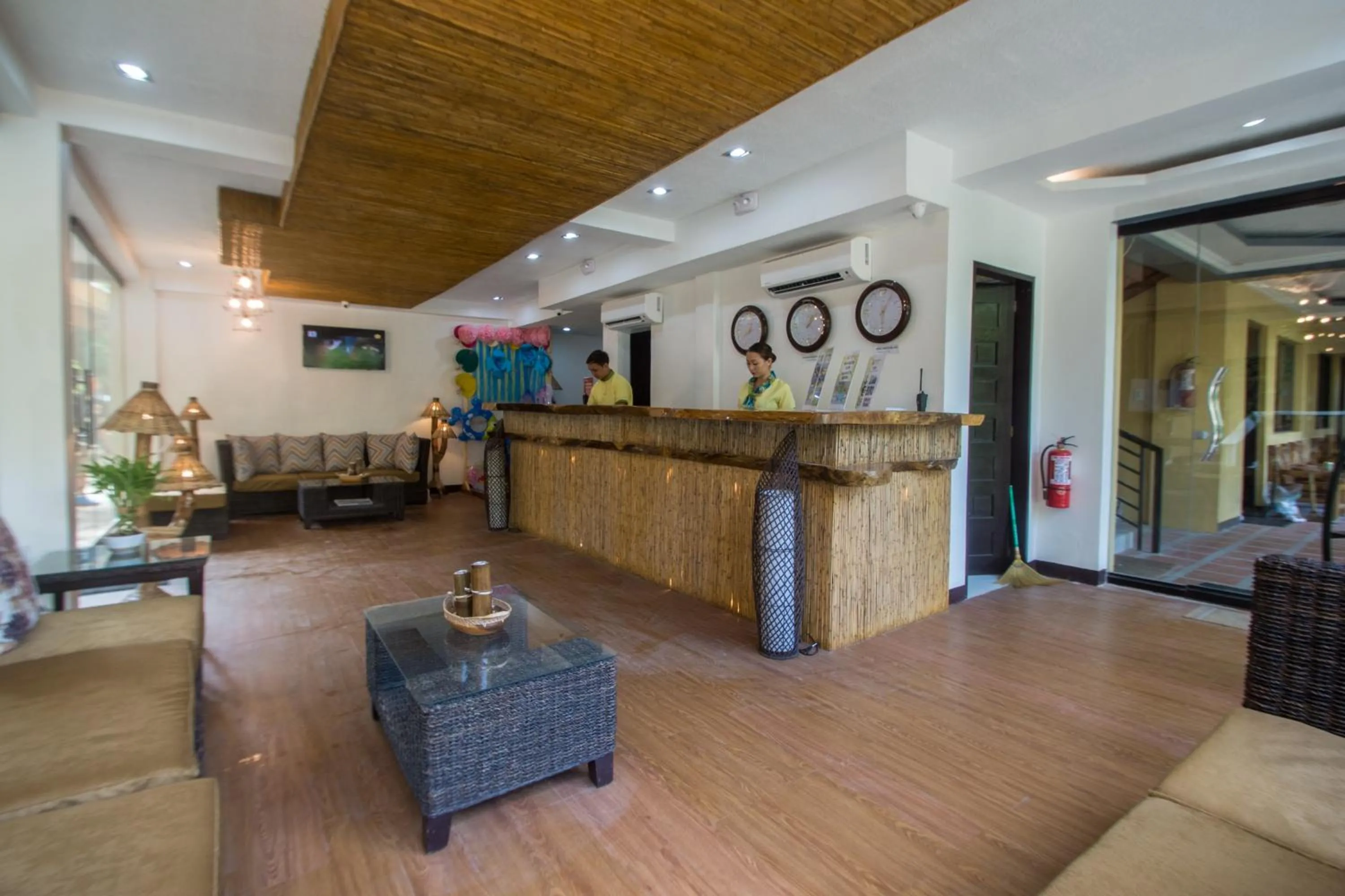 Lobby or reception in Bamboo Beach Resort & Restaurant