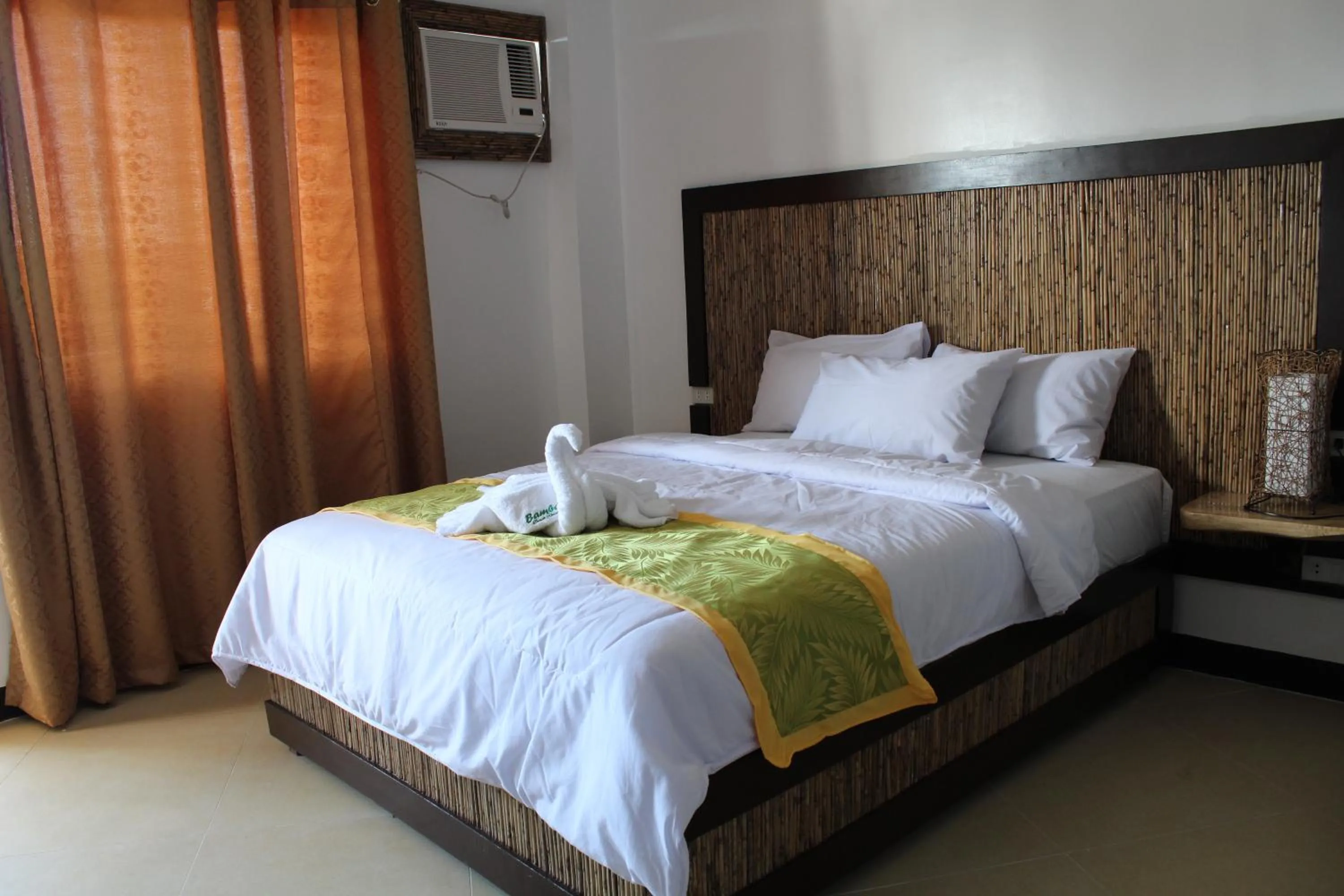 Photo of the whole room, Bed in Bamboo Beach Resort & Restaurant
