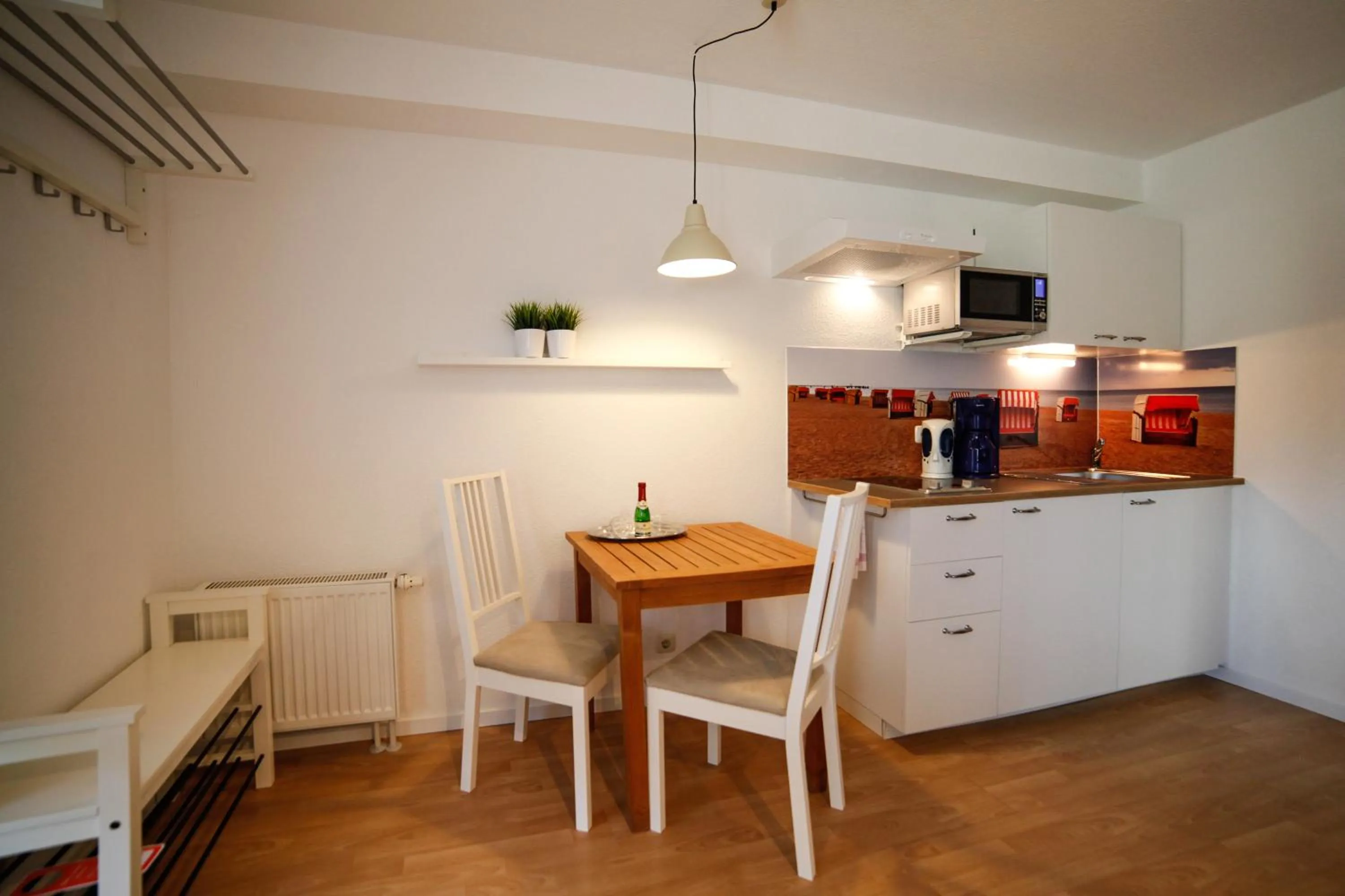 Kitchen or kitchenette in Captain Pahlen Ferienanlage