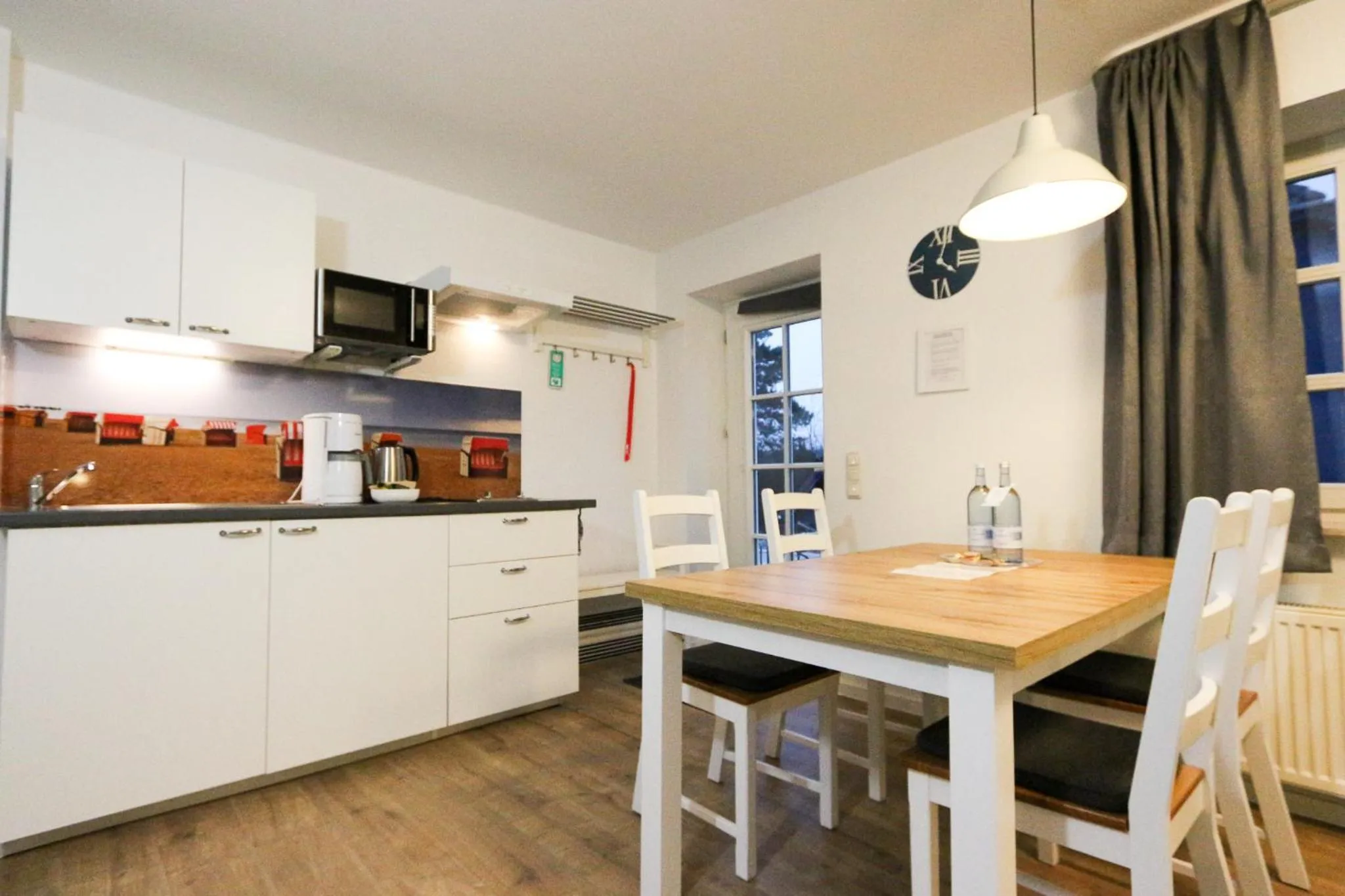 Kitchen or kitchenette in Captain Pahlen Ferienanlage