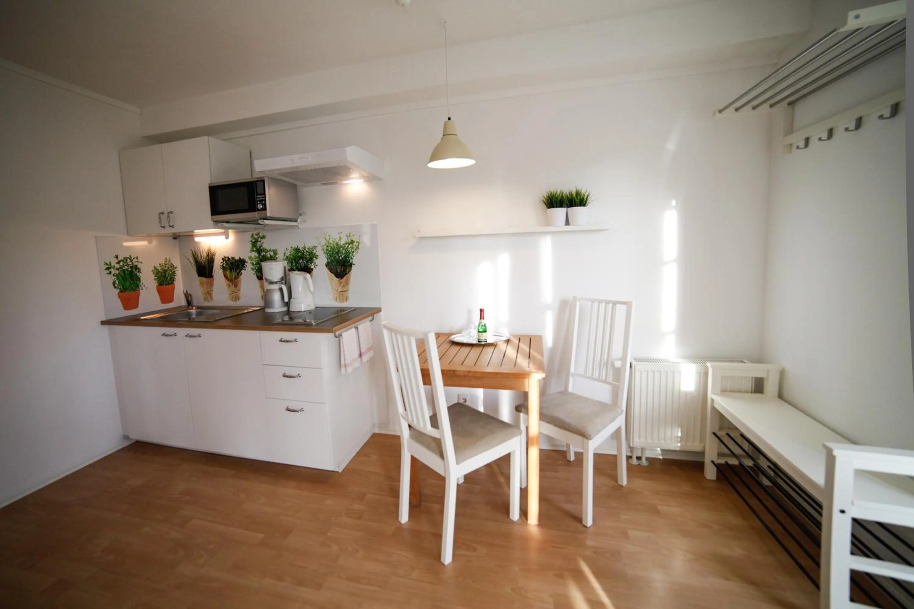 Kitchen or kitchenette in Captain Pahlen Ferienanlage