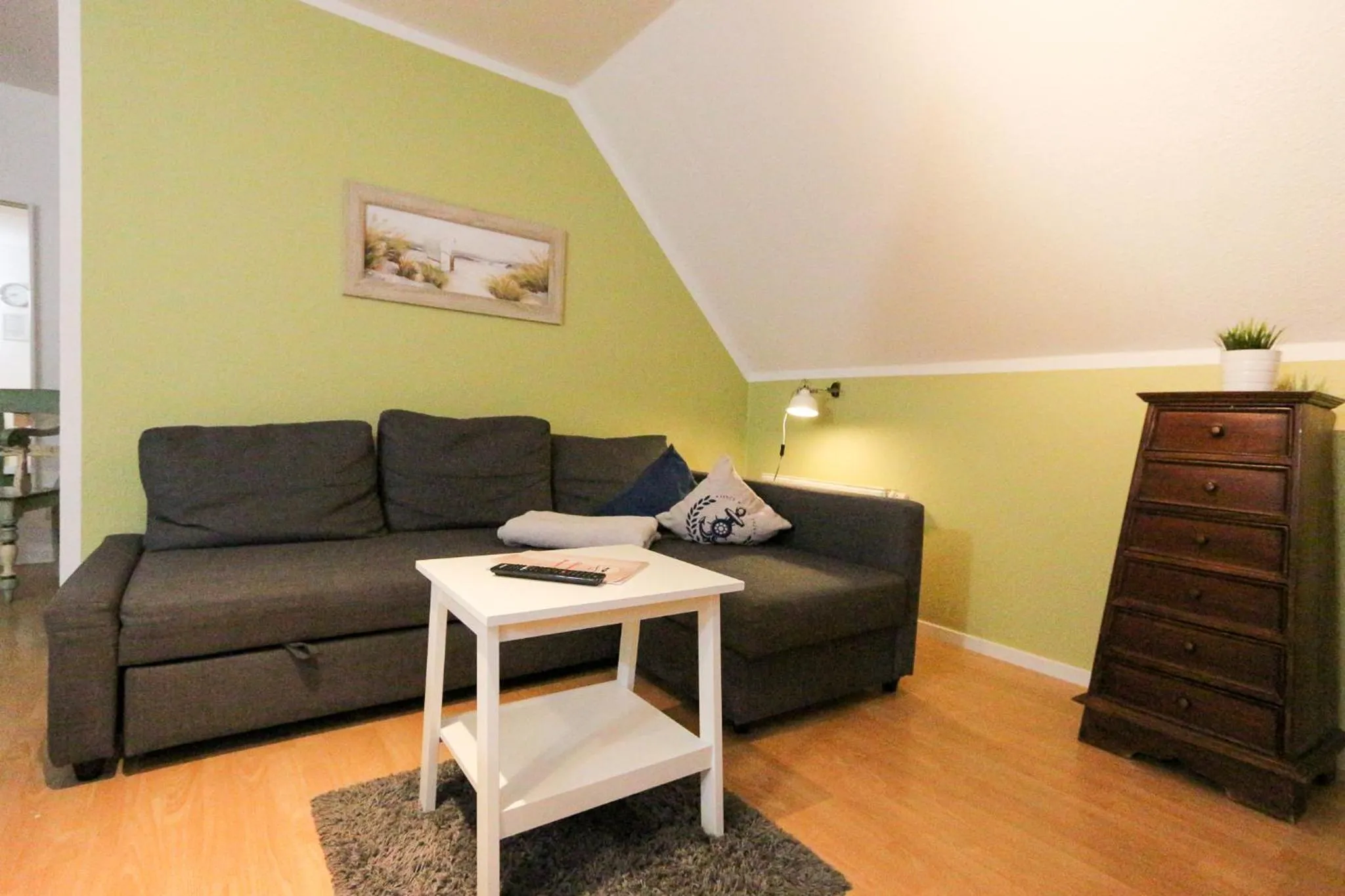 Living room in Captain Pahlen Ferienanlage