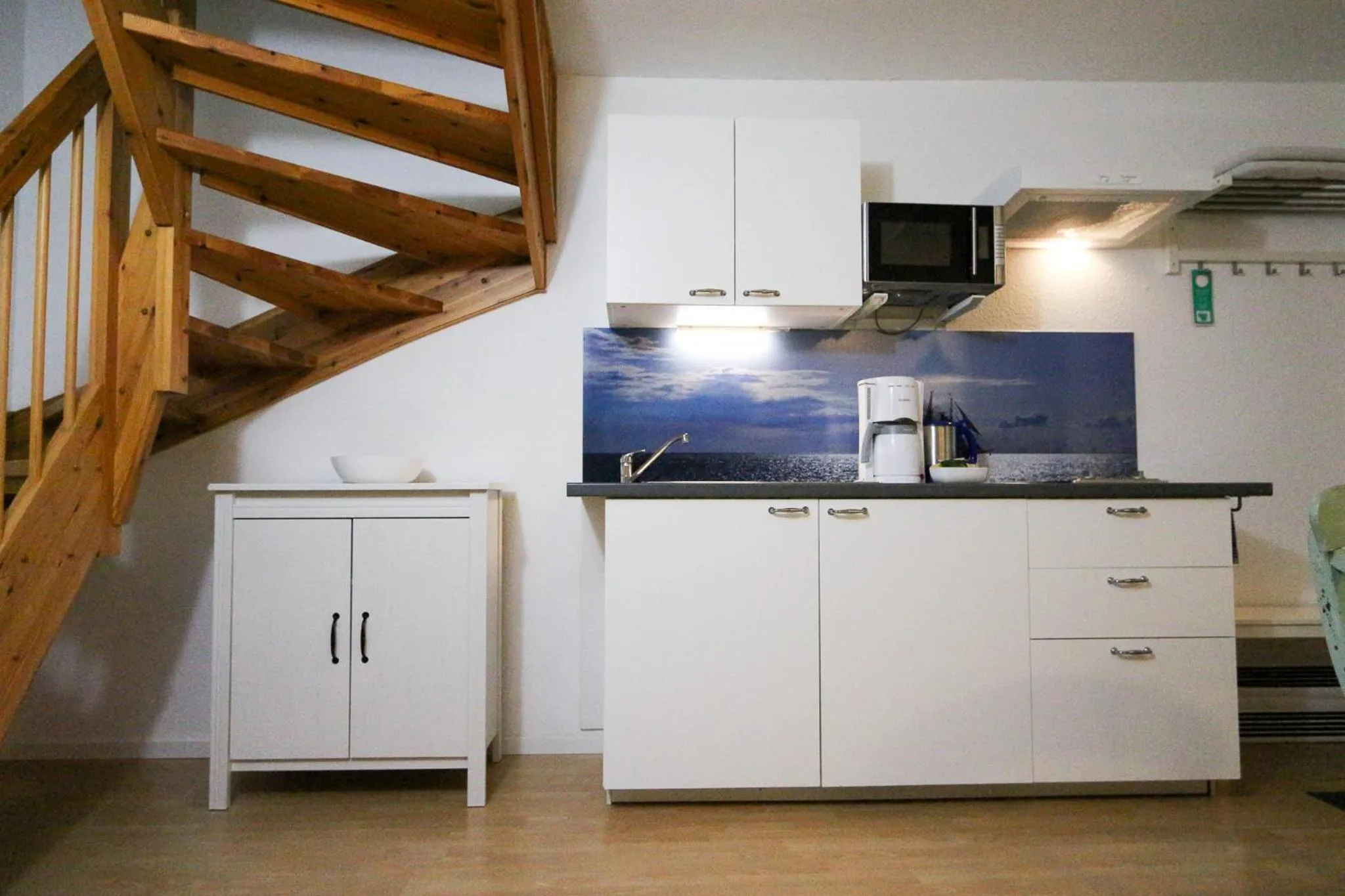 Kitchen or kitchenette in Captain Pahlen Ferienanlage