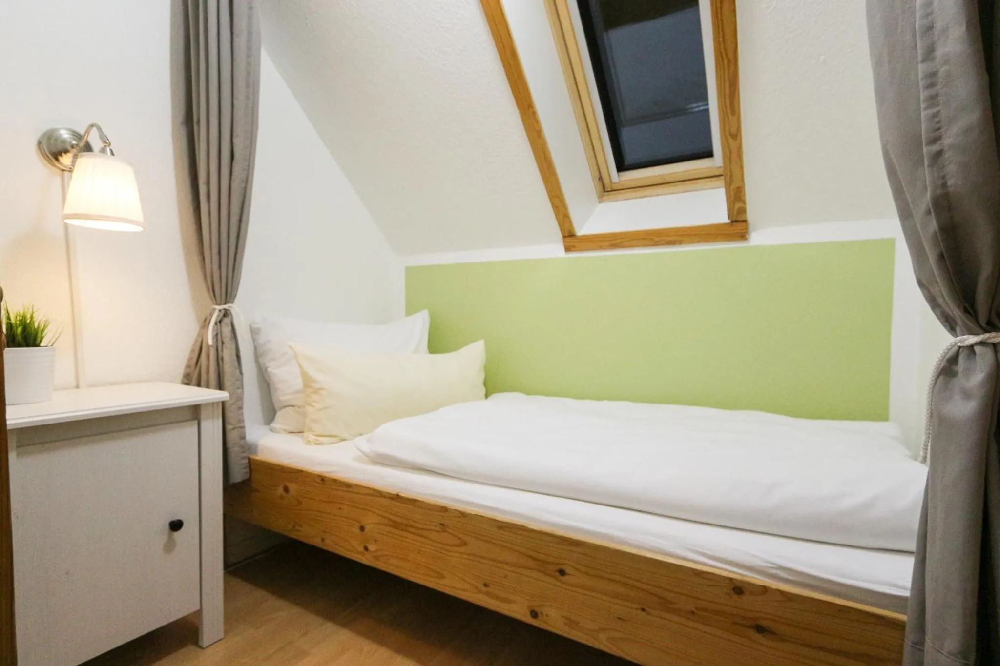 Bed in Captain Pahlen Ferienanlage