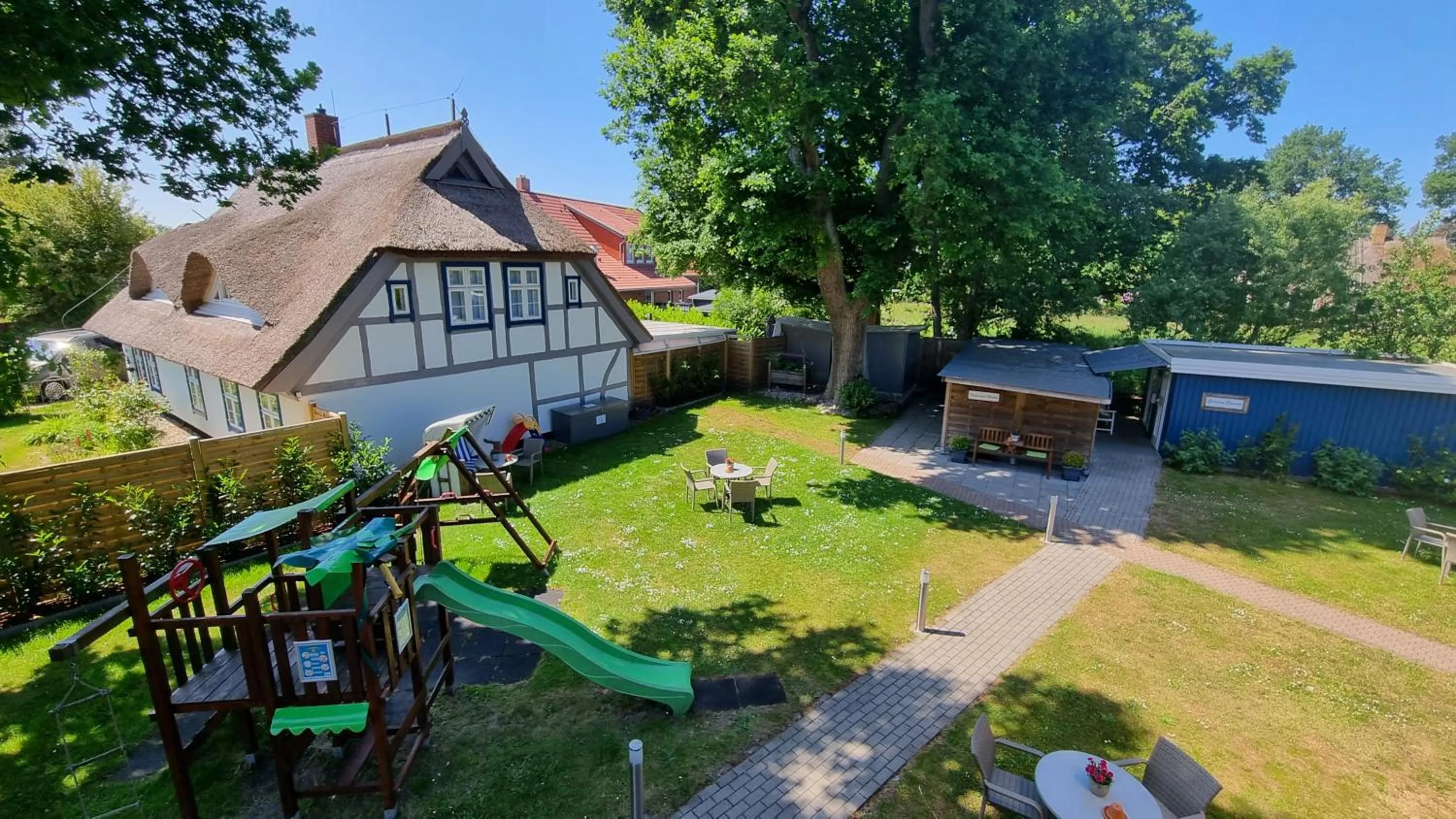 Garden in Captain Pahlen Ferienanlage