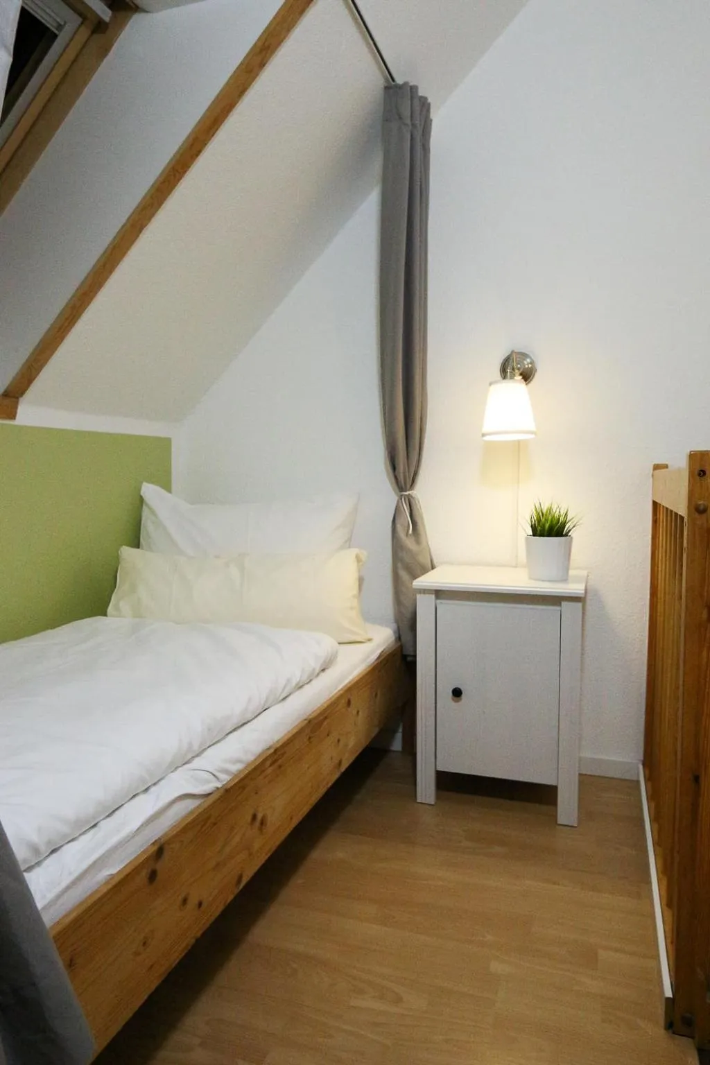 Bed in Captain Pahlen Ferienanlage