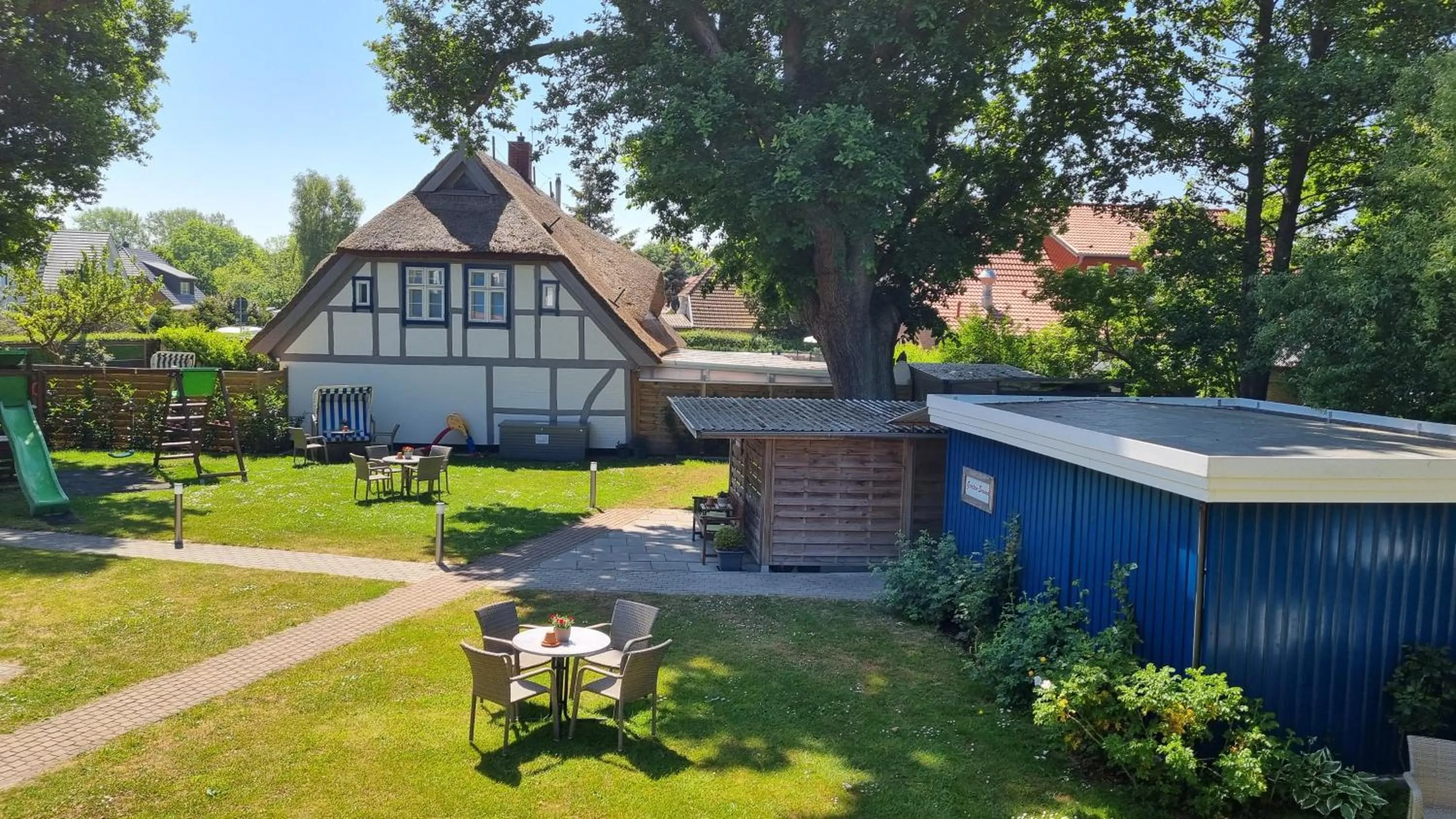 Garden in Captain Pahlen Ferienanlage