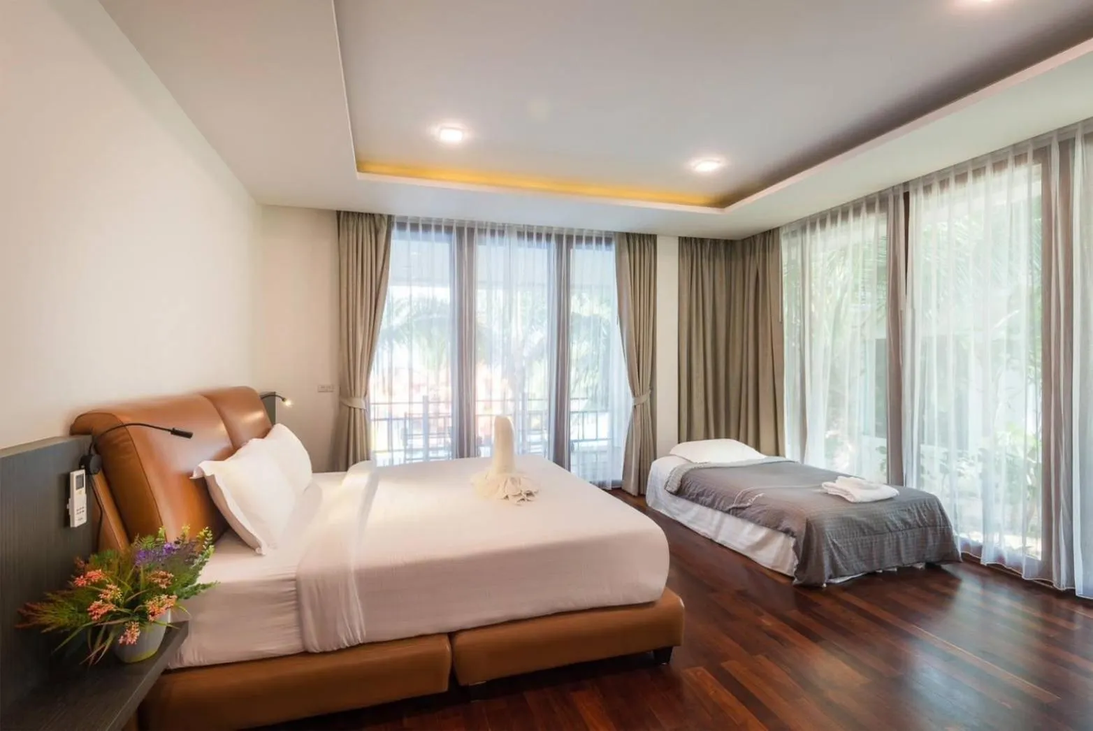 Bed in Phi Phi Mountain Beach Resort SHA Certified