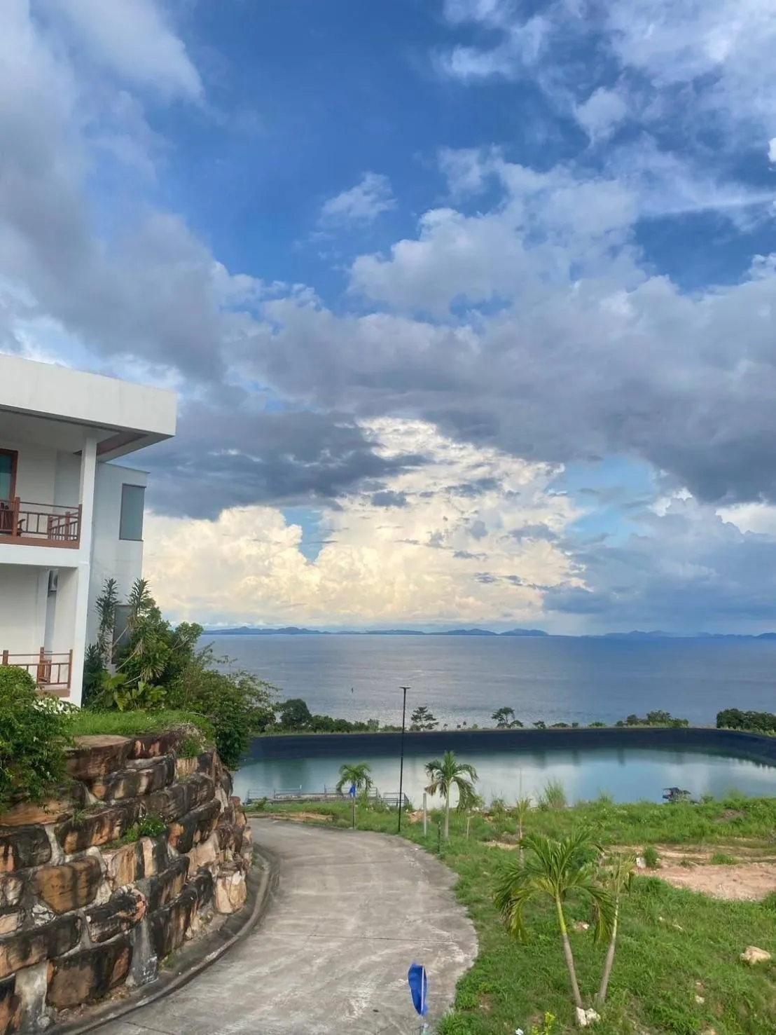 Inner courtyard view in Phi Phi Mountain Beach Resort SHA Certified