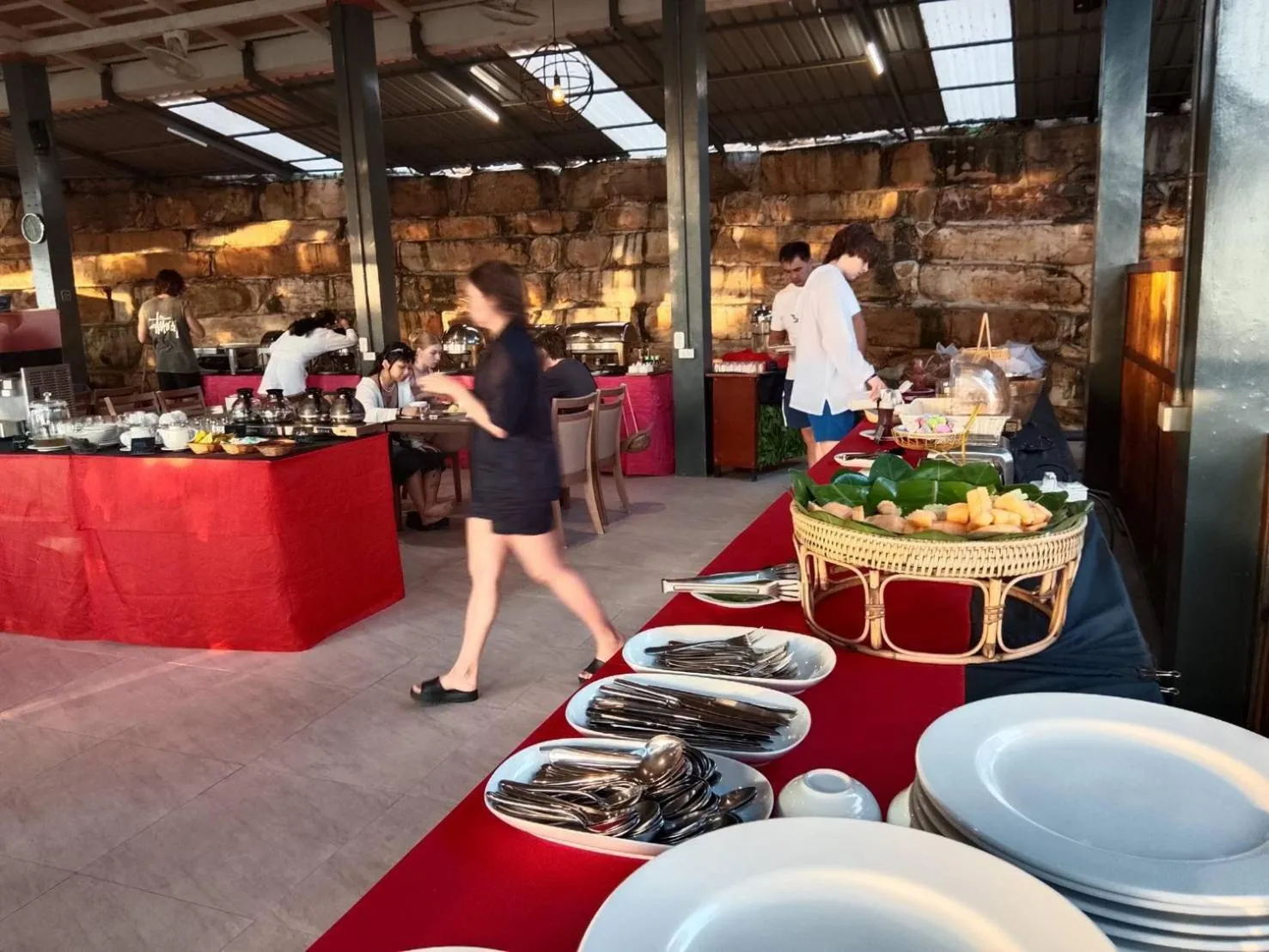 Breakfast in PP Mountain Beach Resort