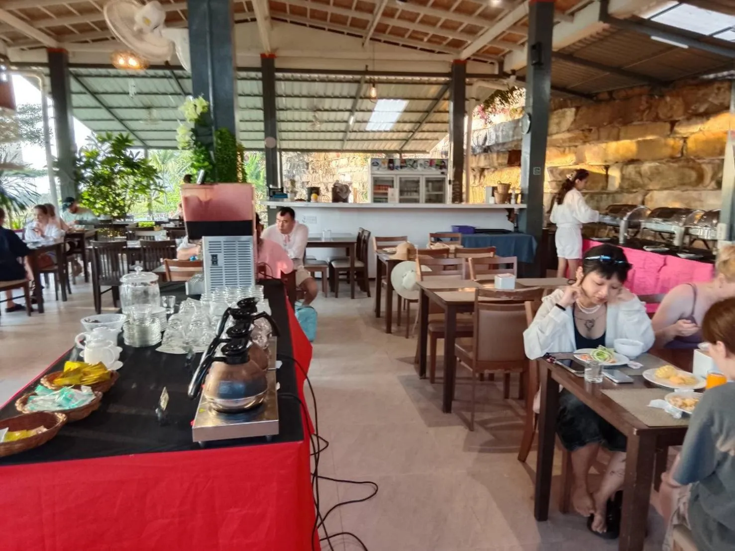 Breakfast in PP Mountain Beach Resort