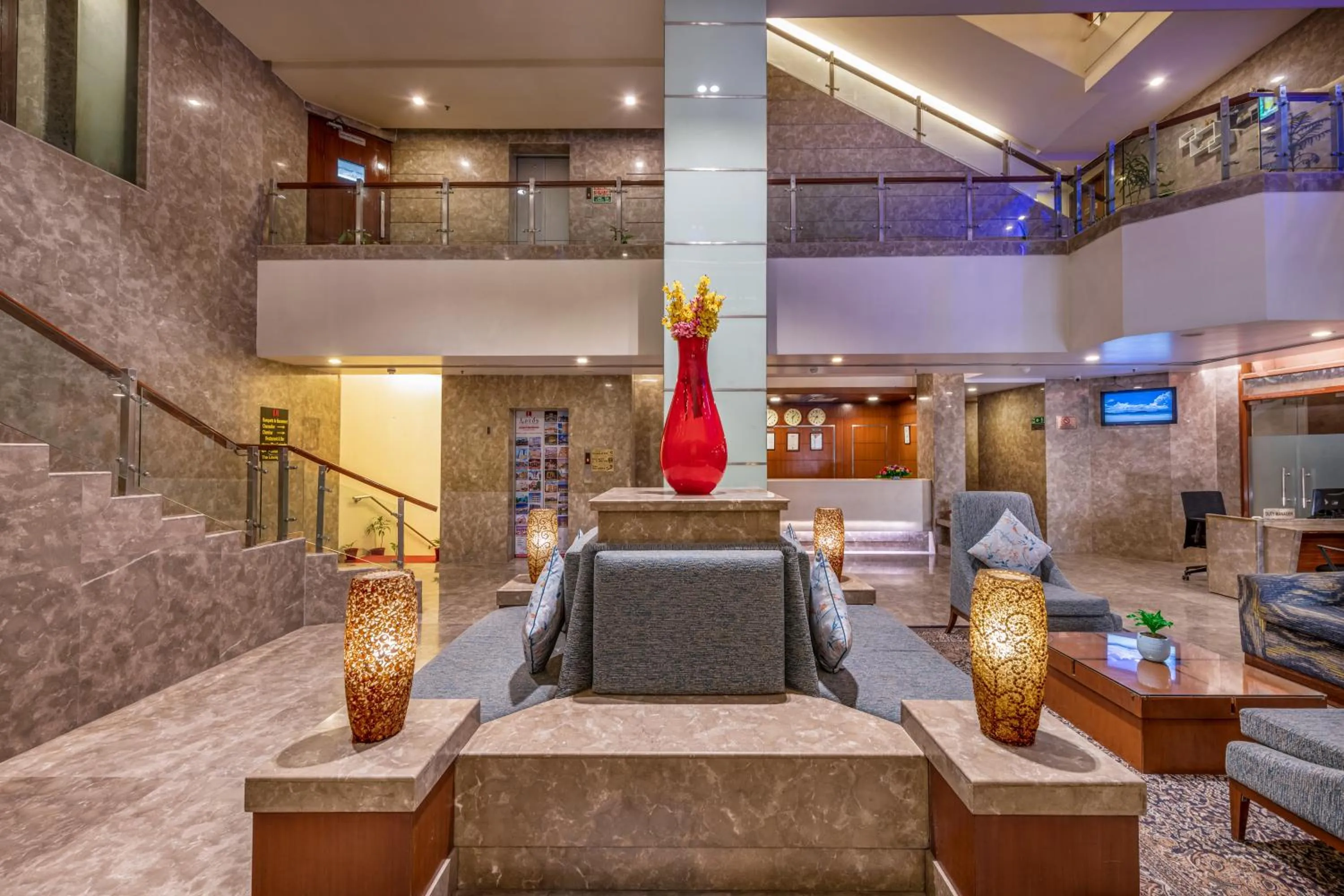 Lobby or reception in Lords Plaza Jaipur