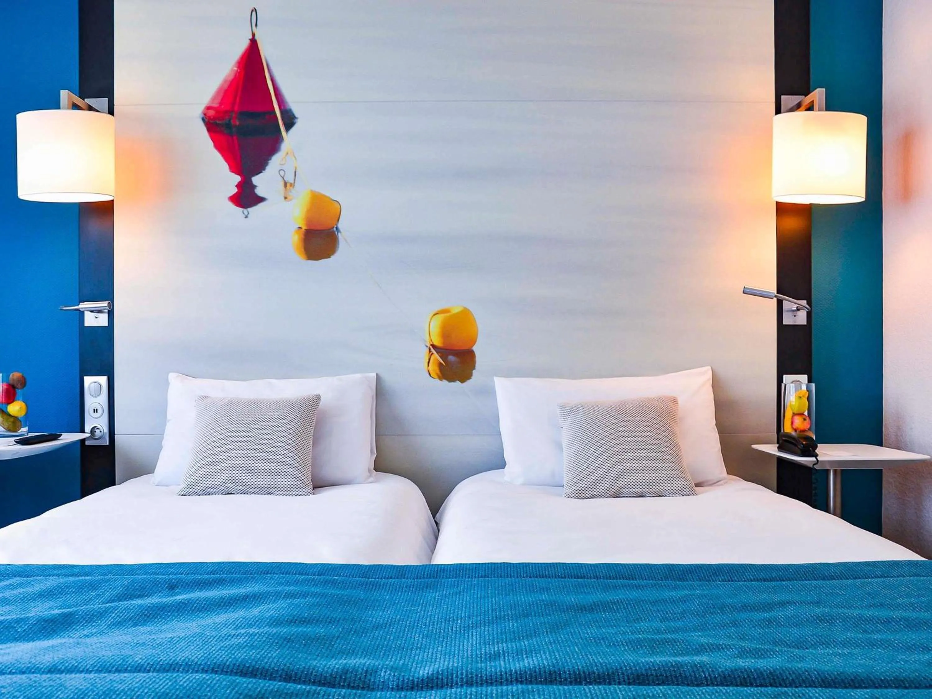 Bedroom, Bed in Mercure Lorient Centre