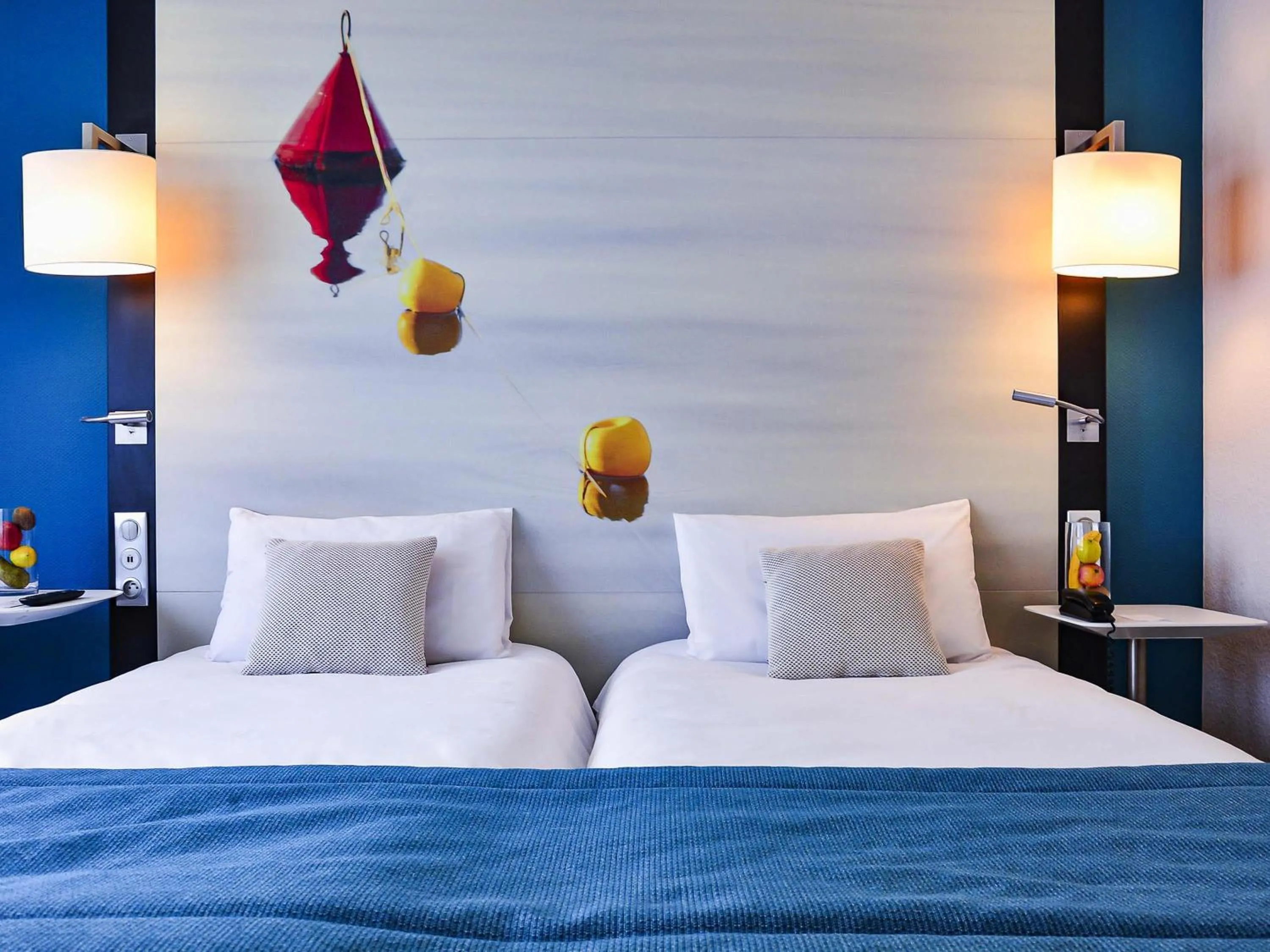 Bedroom, Bed in Mercure Lorient Centre