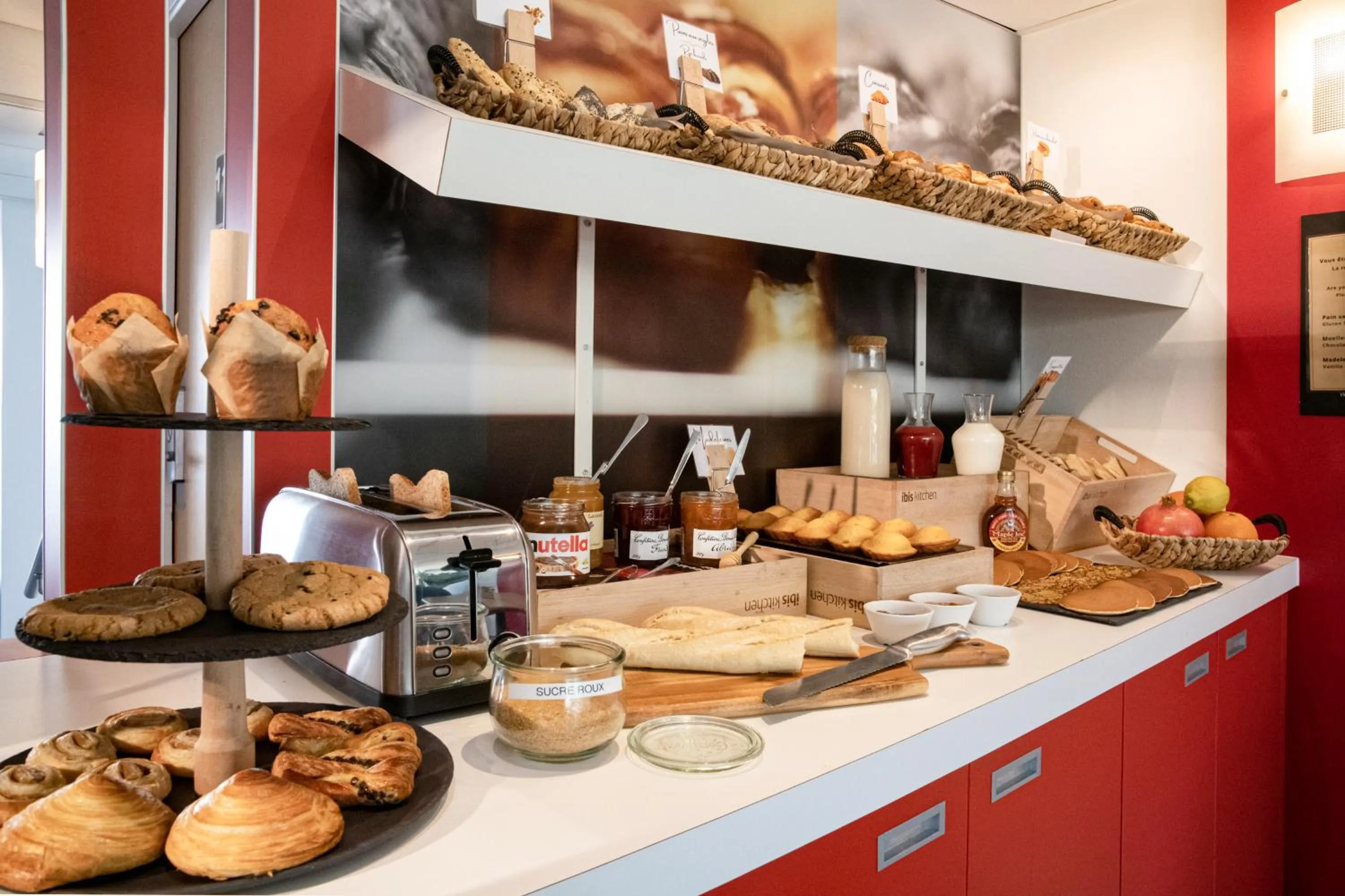 Breakfast in ibis Cannes Plage La Bocca