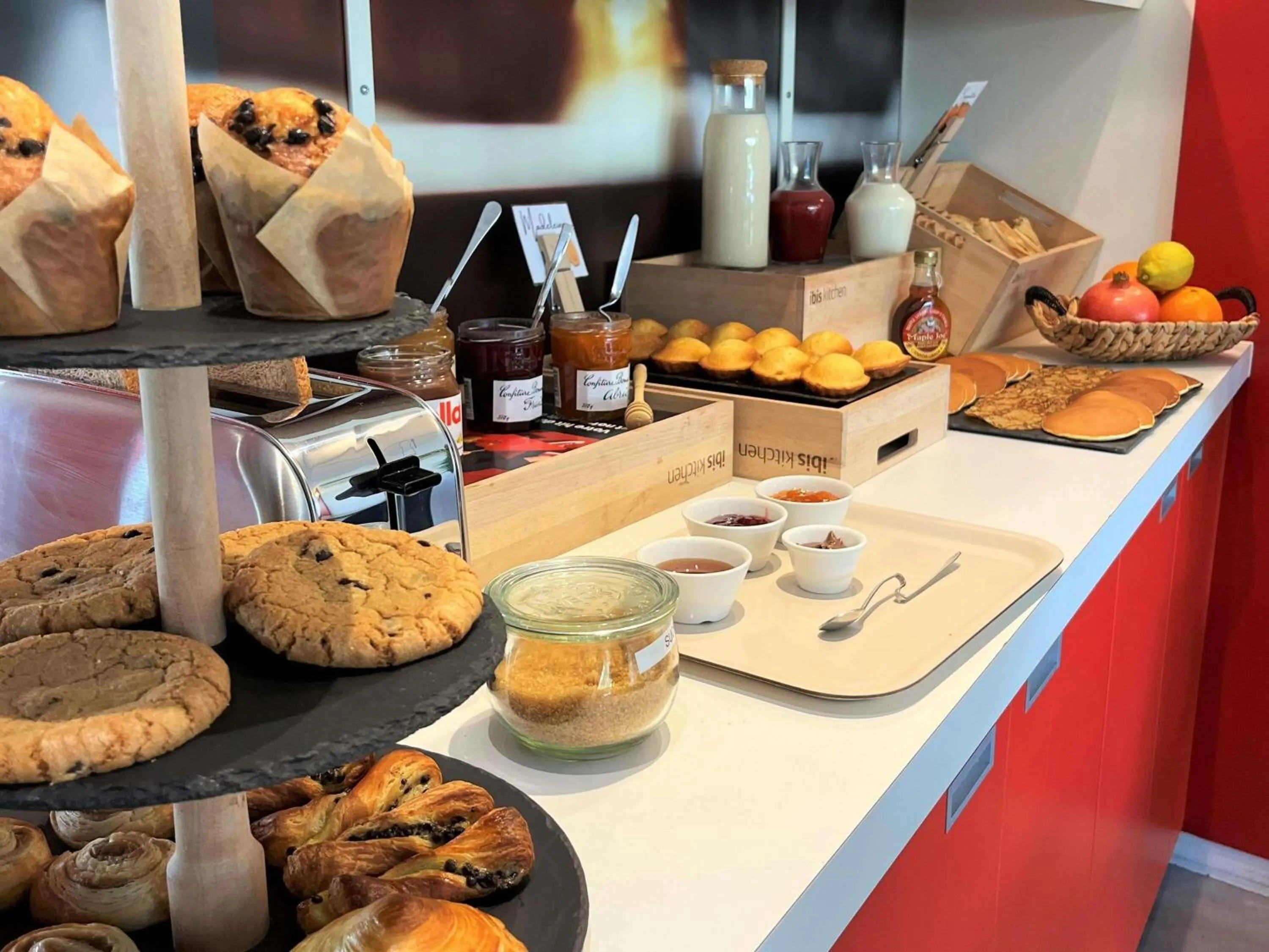 Breakfast in ibis Cannes Plage La Bocca