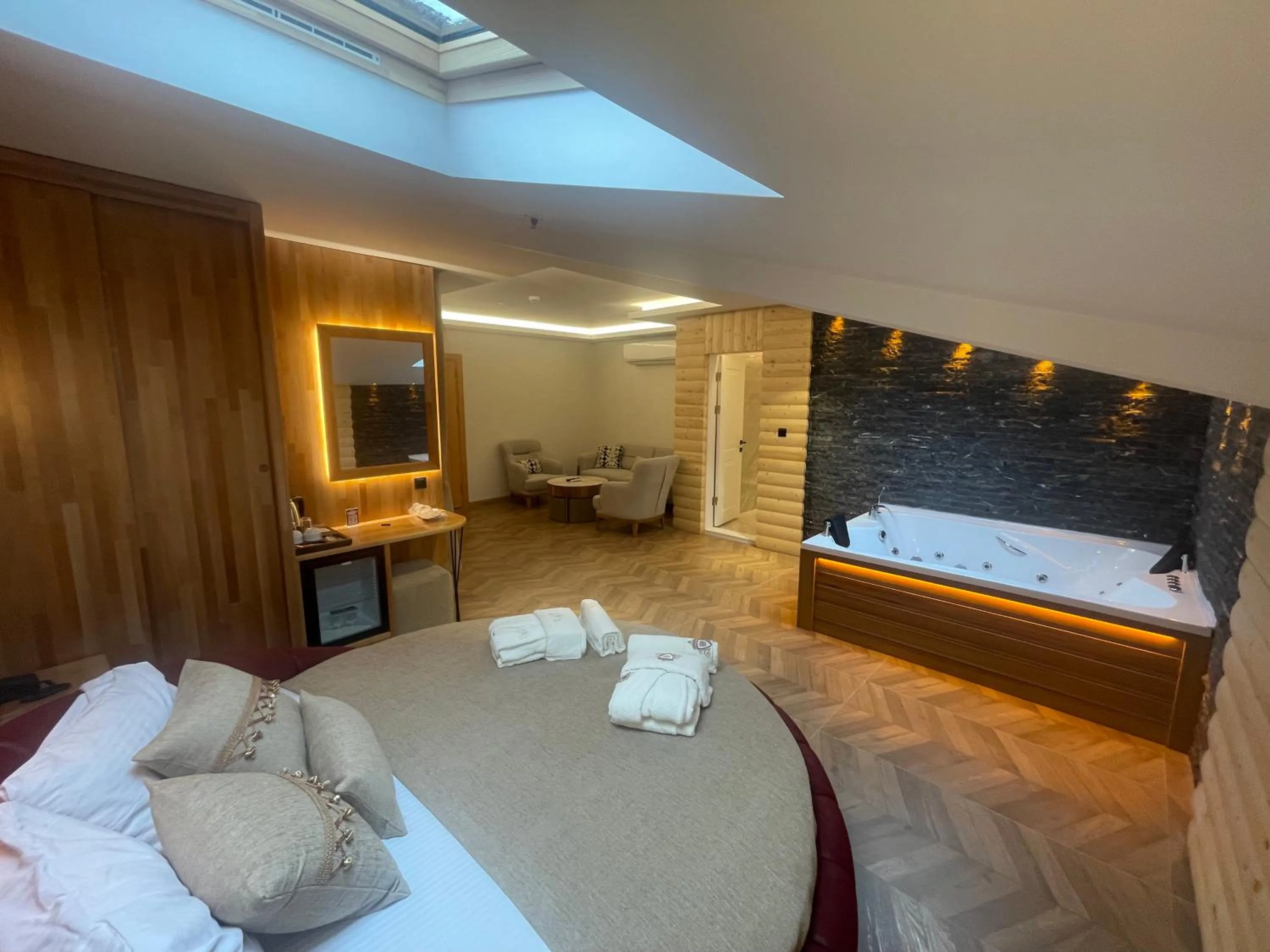 Bed in Gumus Palace Hotel