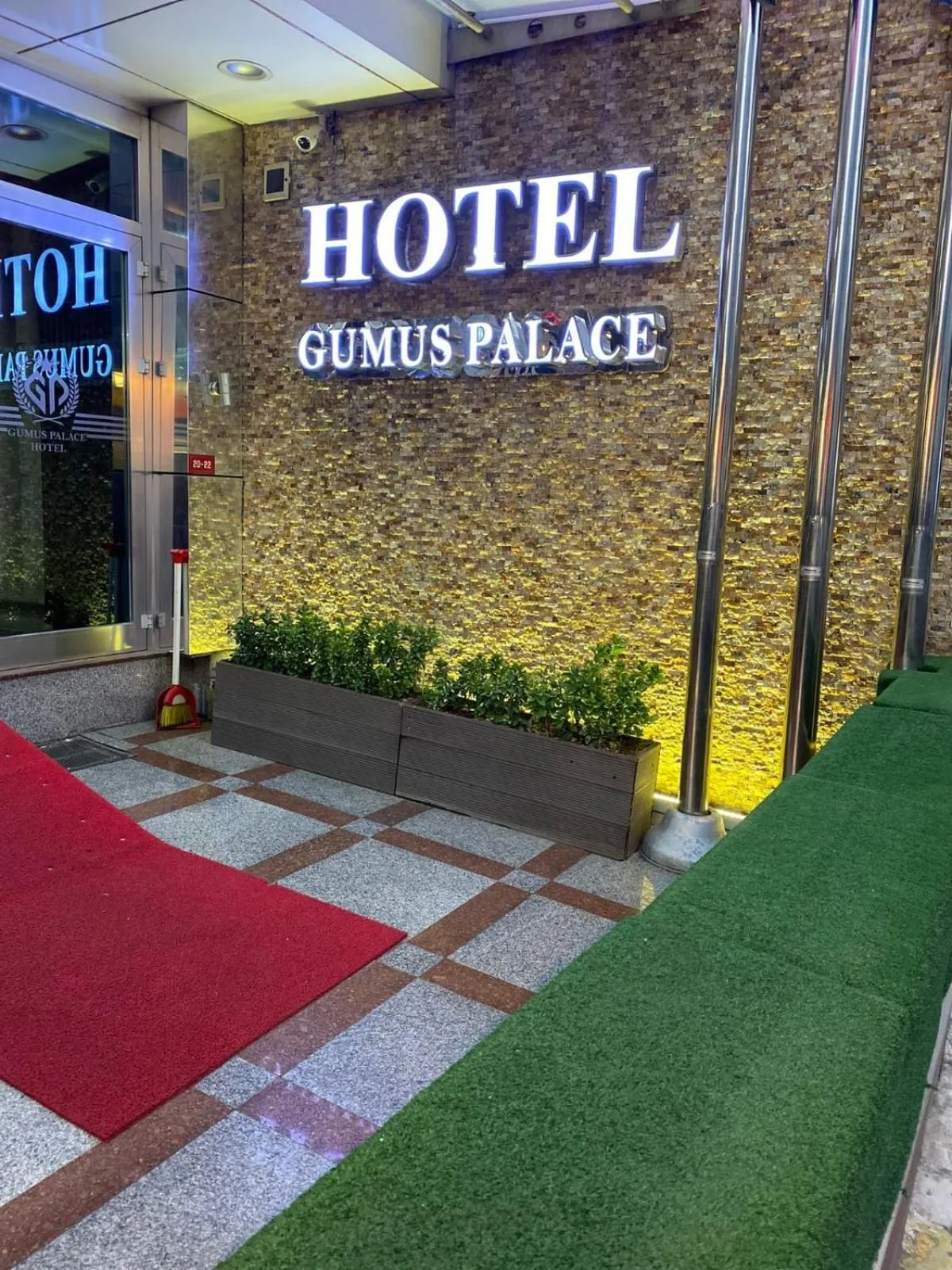 Facade/entrance in Gumus Palace Hotel