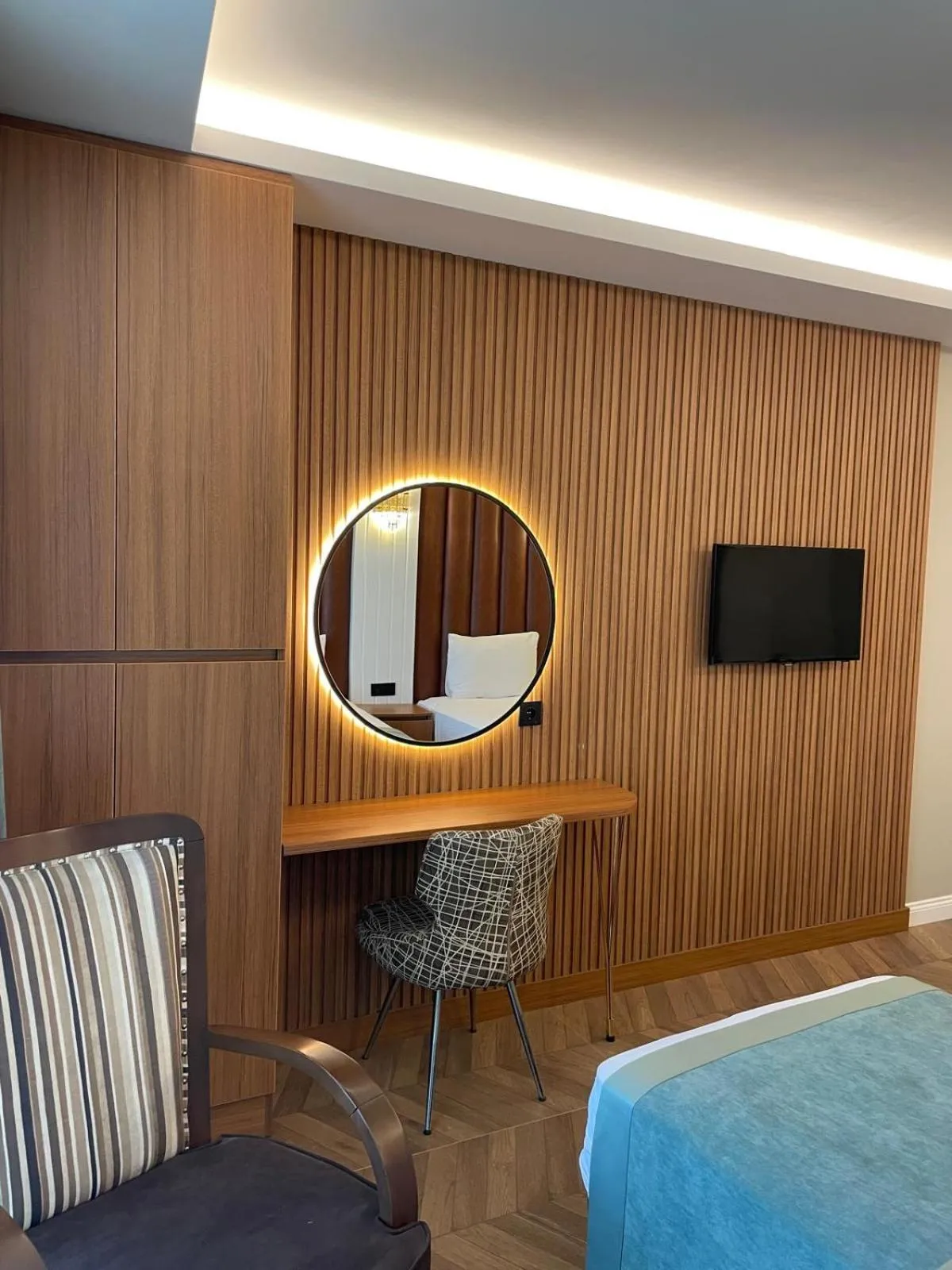 Bed in Gumus Palace Hotel