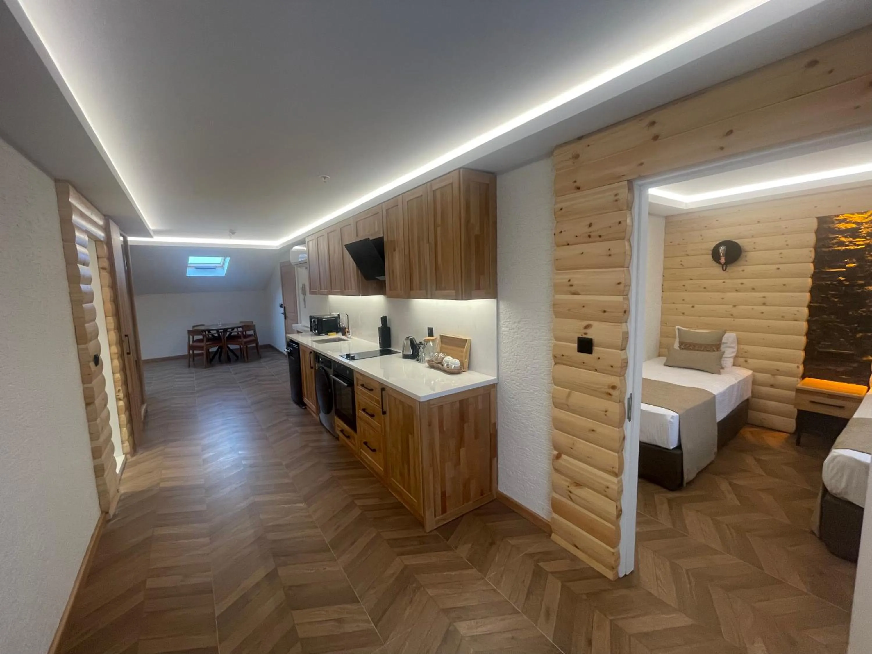 Bed in Gumus Palace Hotel