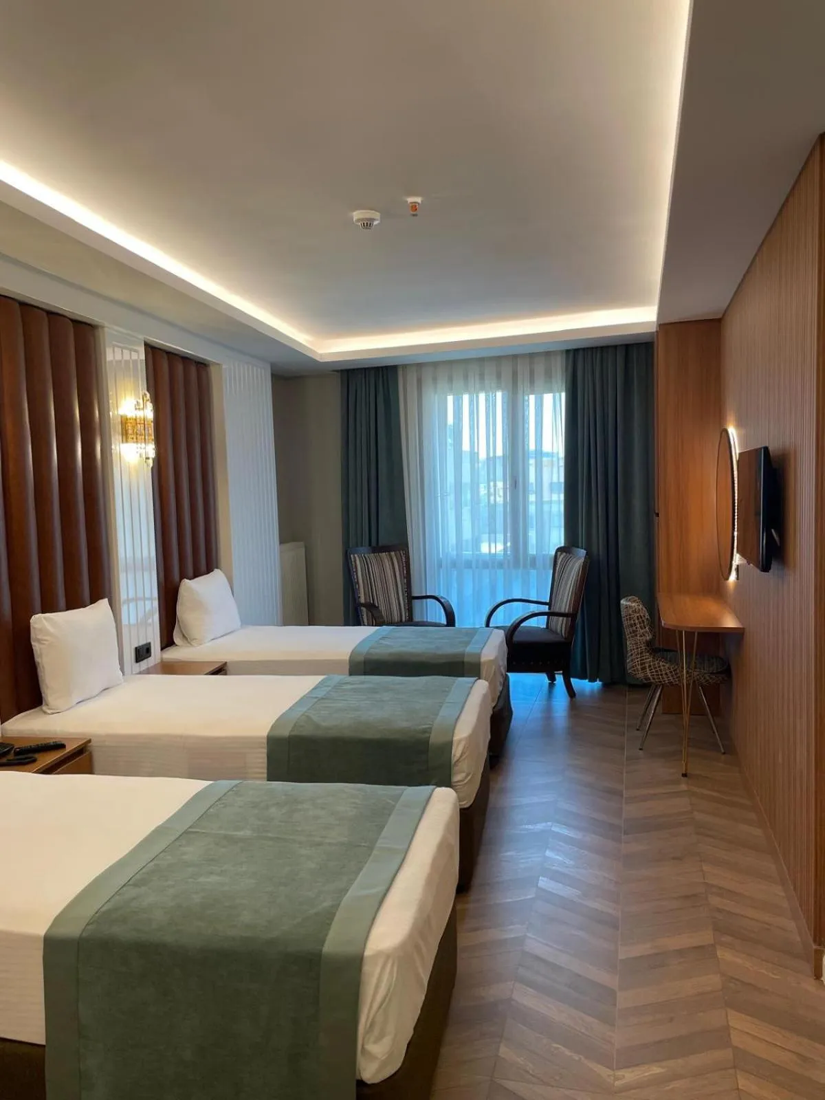 Bed in Gumus Palace Hotel