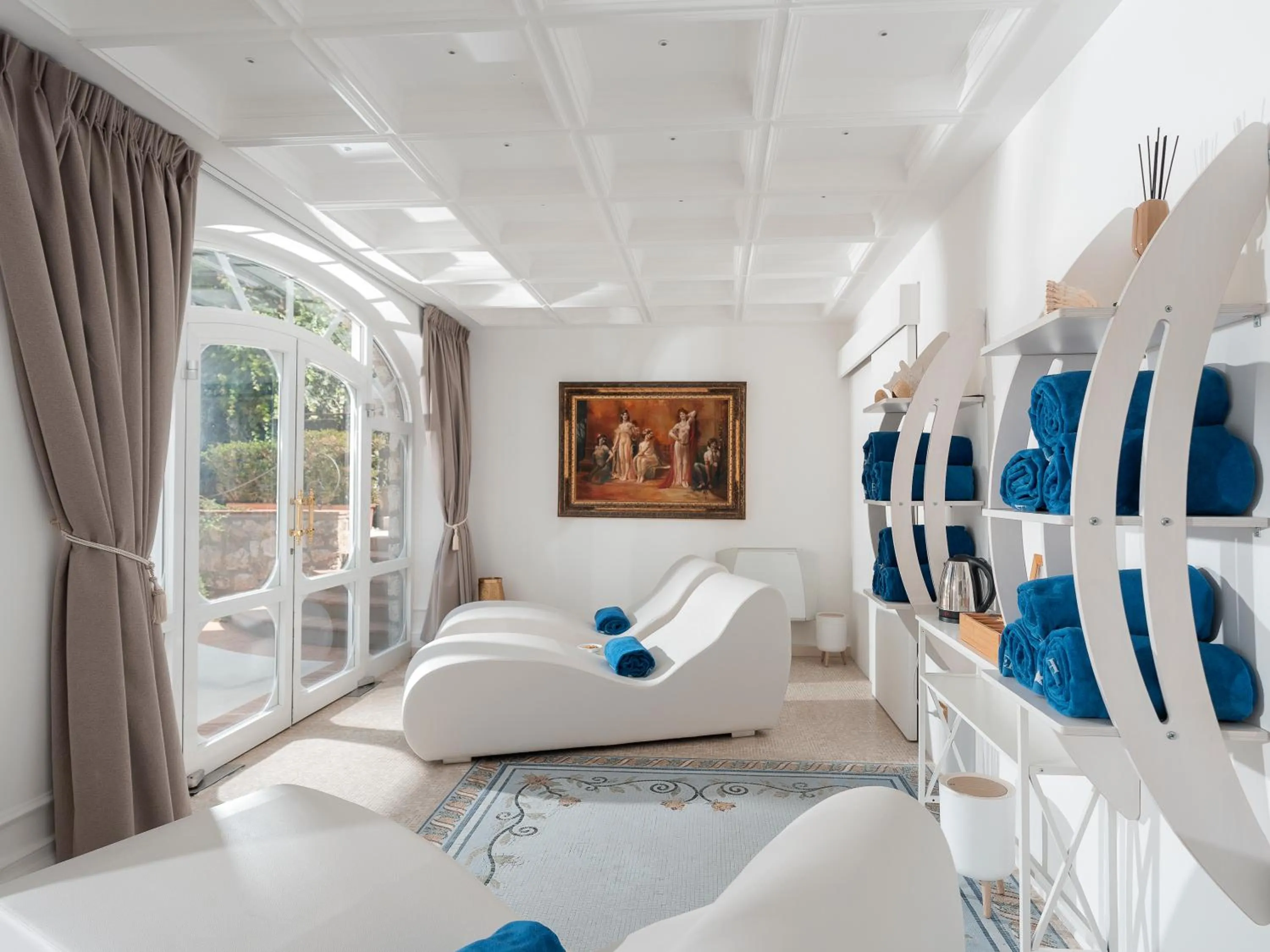 Spa and wellness centre/facilities, Bed in Hotel Quisisana