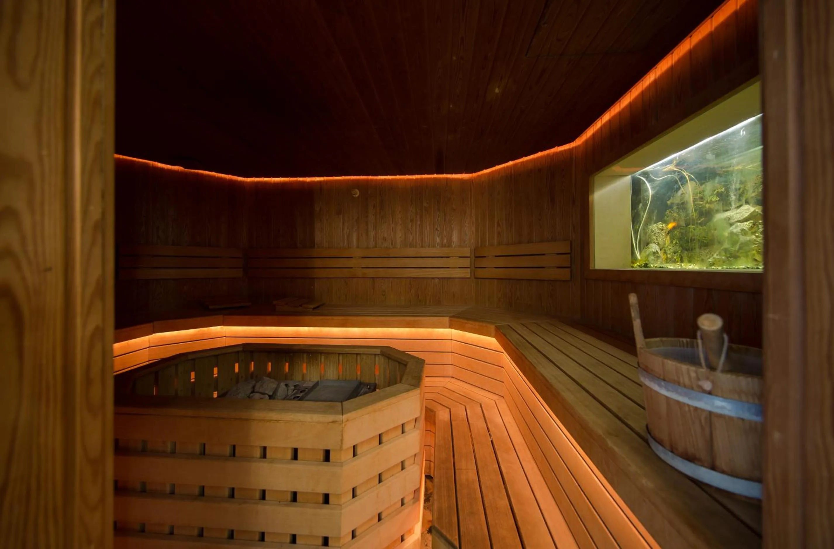 Sauna in Hotel Quisisana