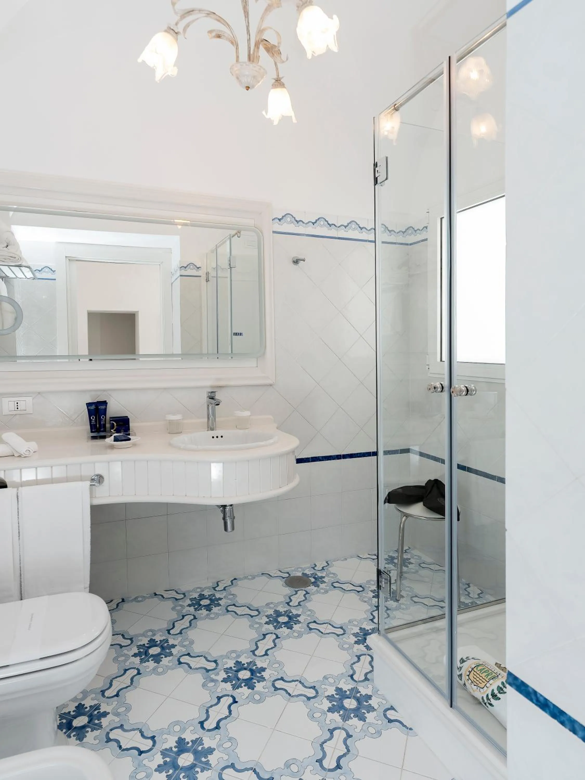 Bathroom in Hotel Quisisana