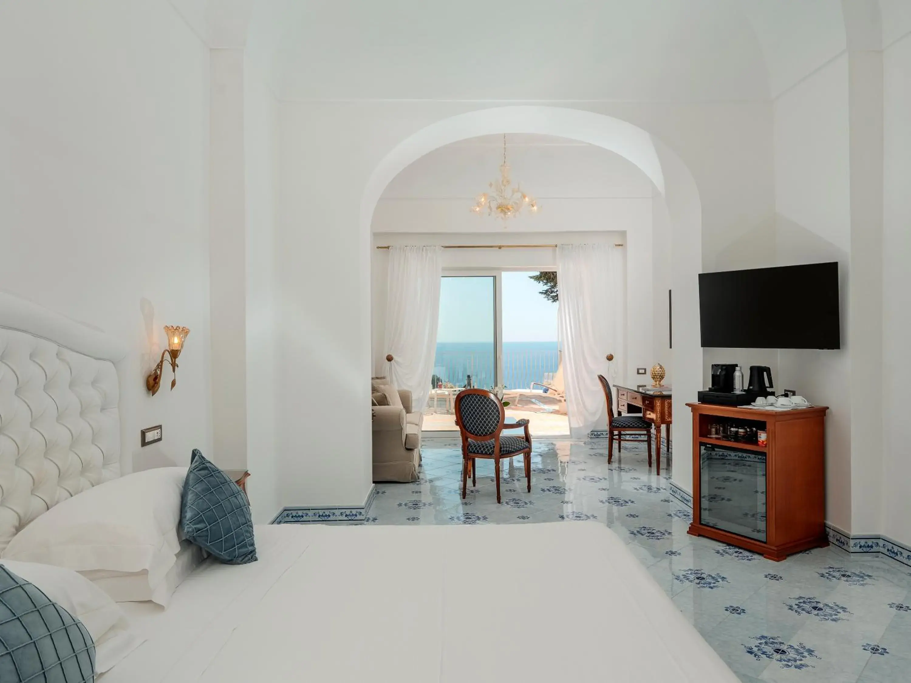 Junior Suite with Sea View in Hotel Quisisana Junior Suite with Sea View in Hotel Quisisana