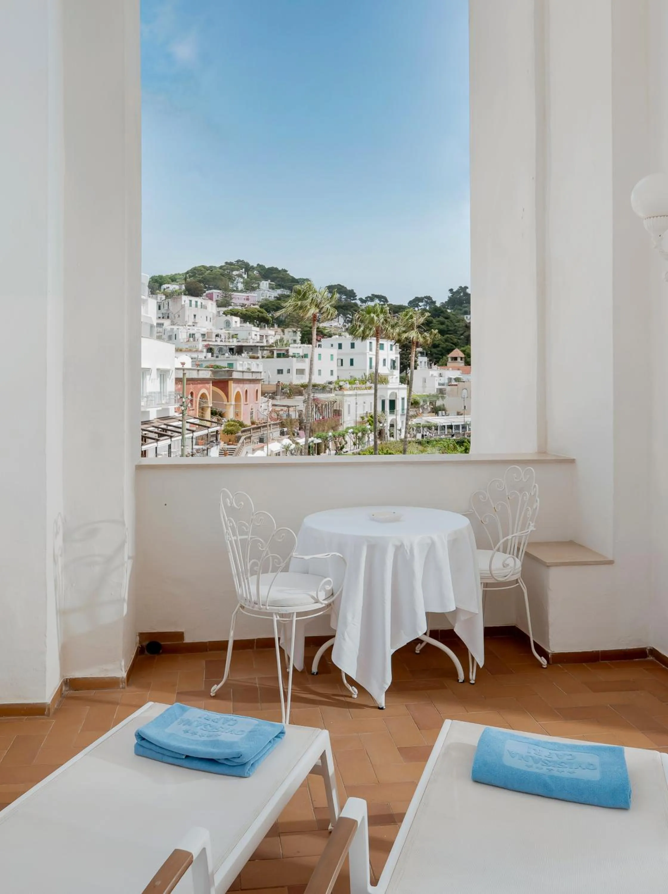 Balcony/Terrace in Hotel Quisisana