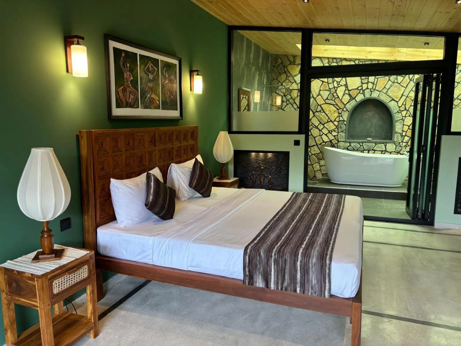 Bedroom, Bed in Yasmin Hill Longevity Oasis
