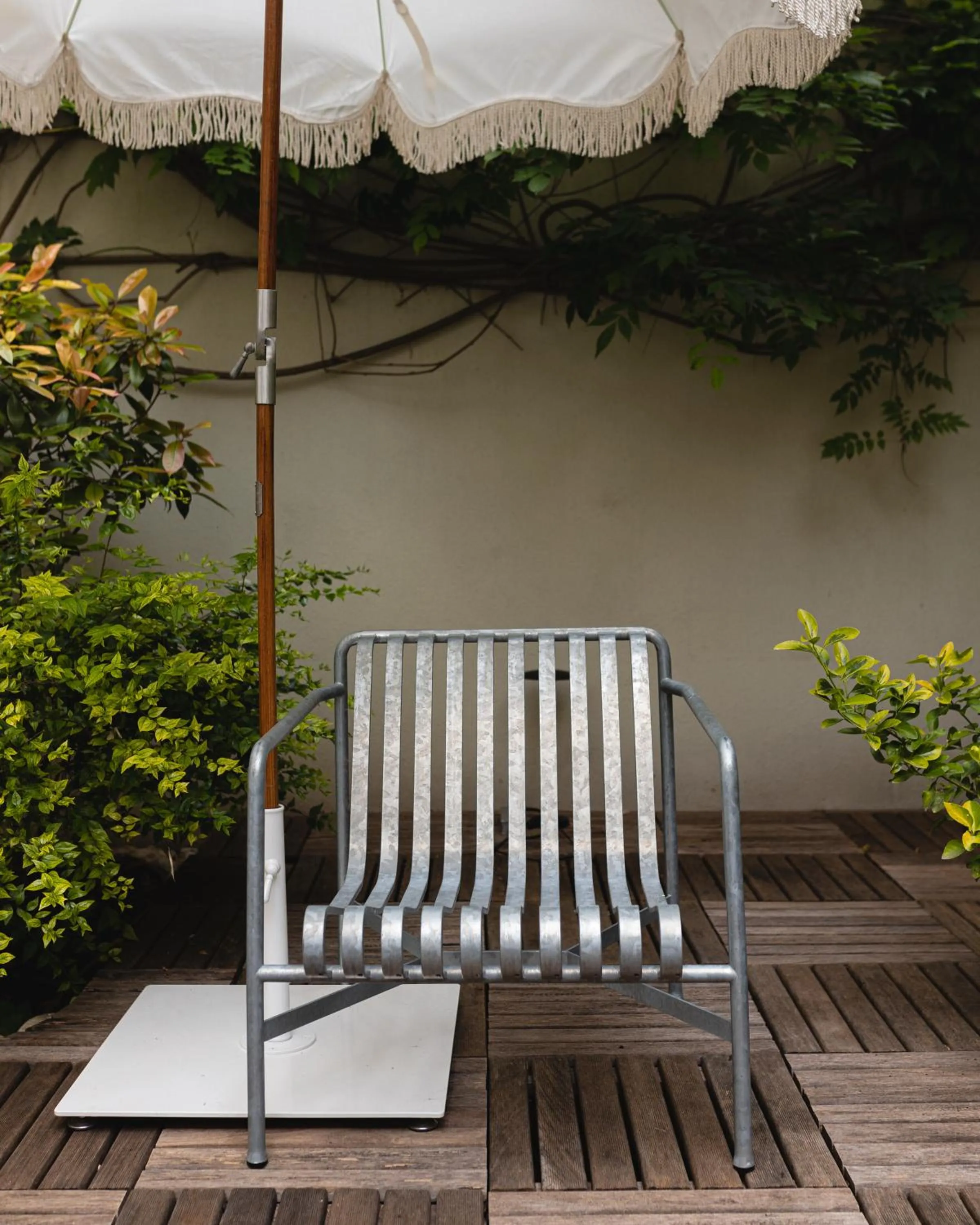 Patio in Hôtel Rosalie