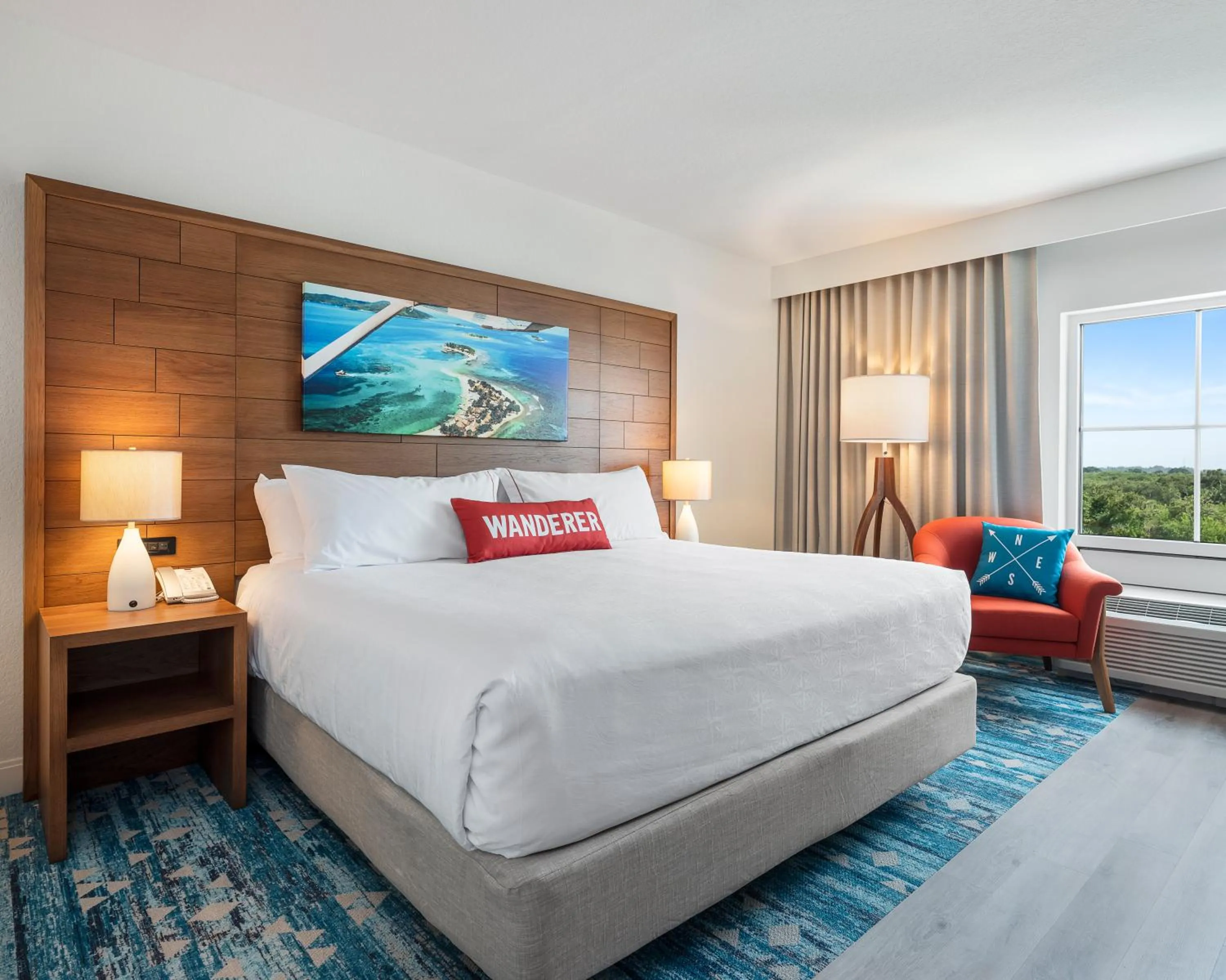 Photo of the whole room, Bed in Compass Hotel by Margaritaville Anna Maria Sound