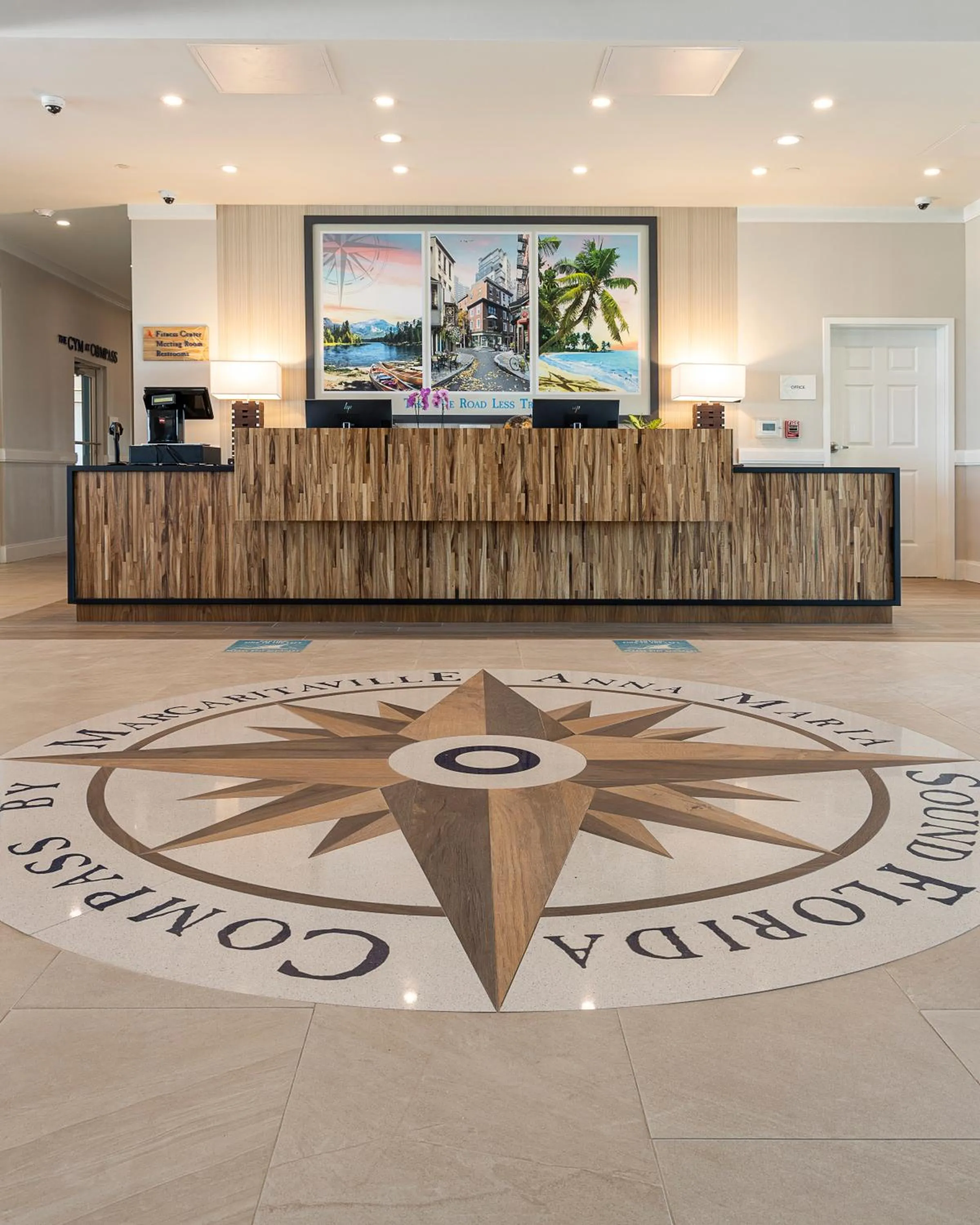 Lobby or reception in Compass Hotel by Margaritaville Anna Maria Sound