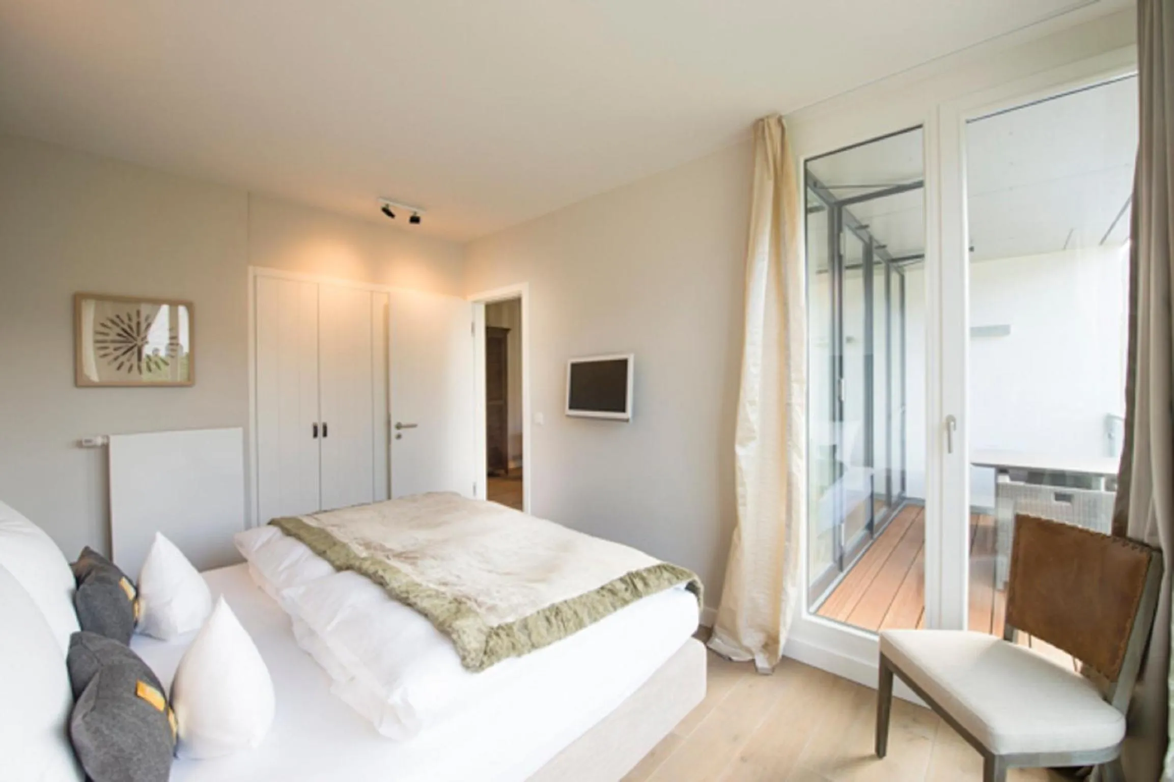 Bed in Das 54 Grad Nord - Apartments & More