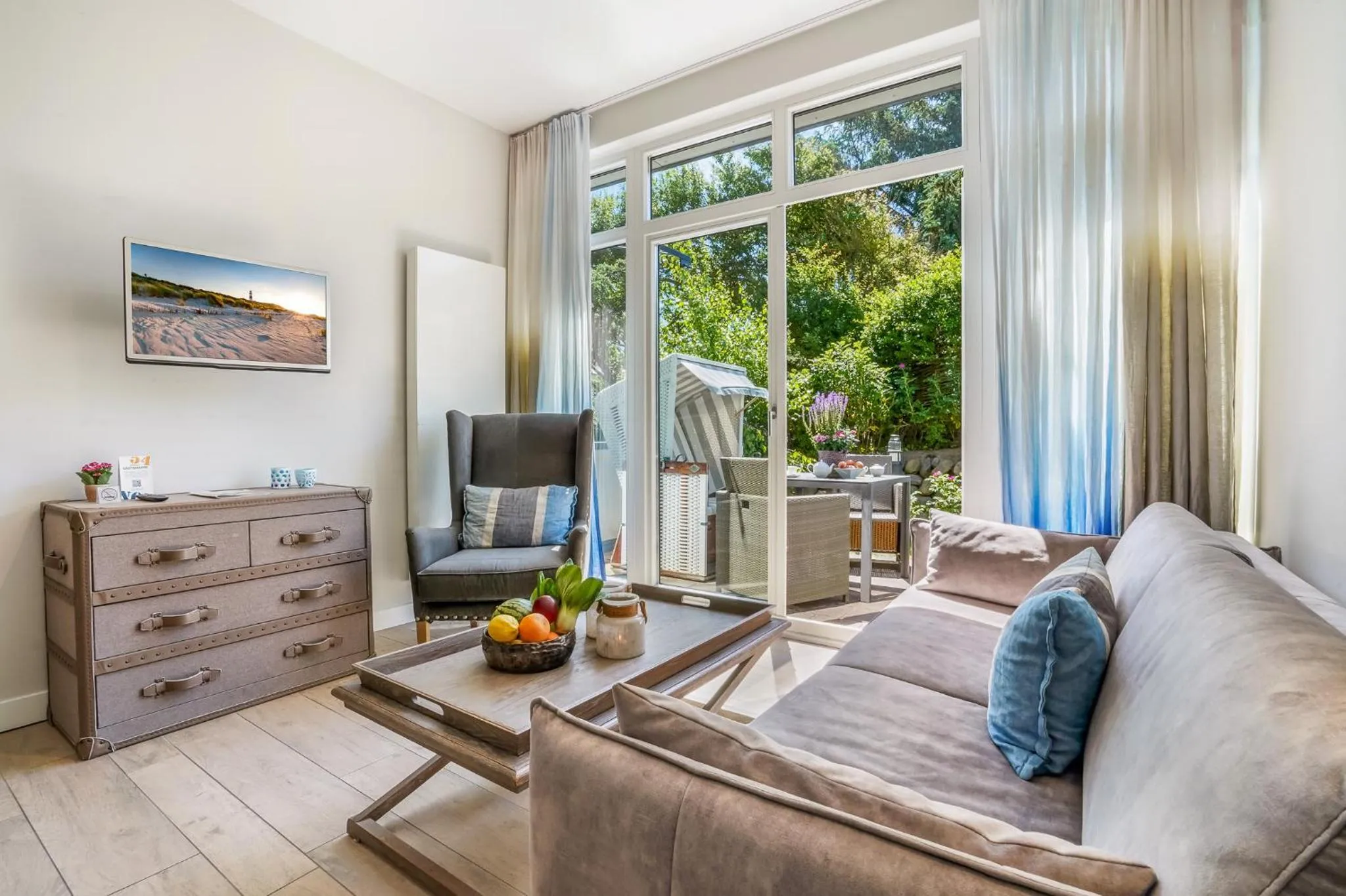 TV and multimedia in Das 54 Grad Nord - Apartments & More