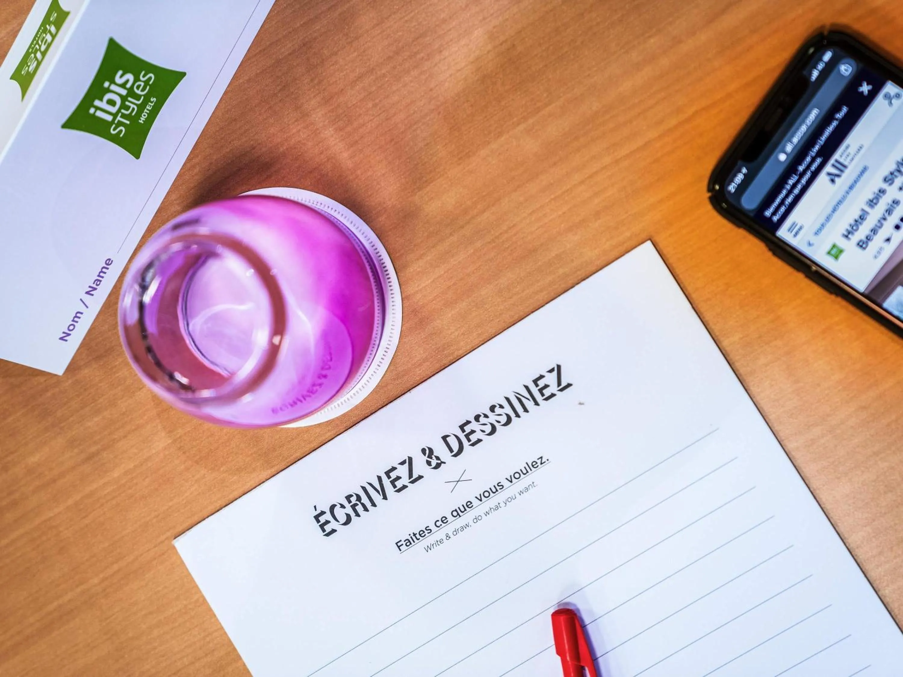 Meeting/conference room in ibis Styles Beauvais