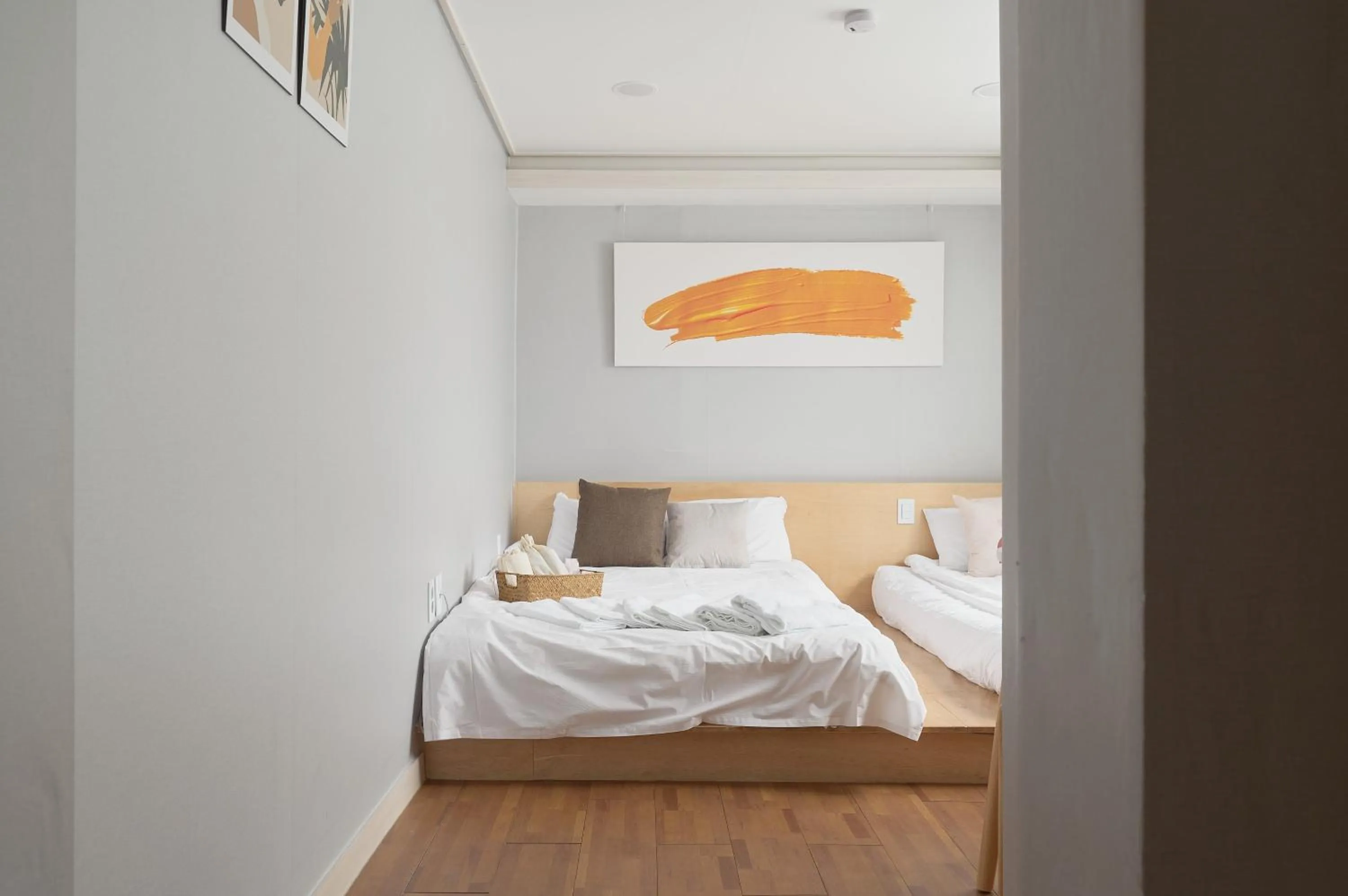 Bed in Dawoo House 2 in Hongdae