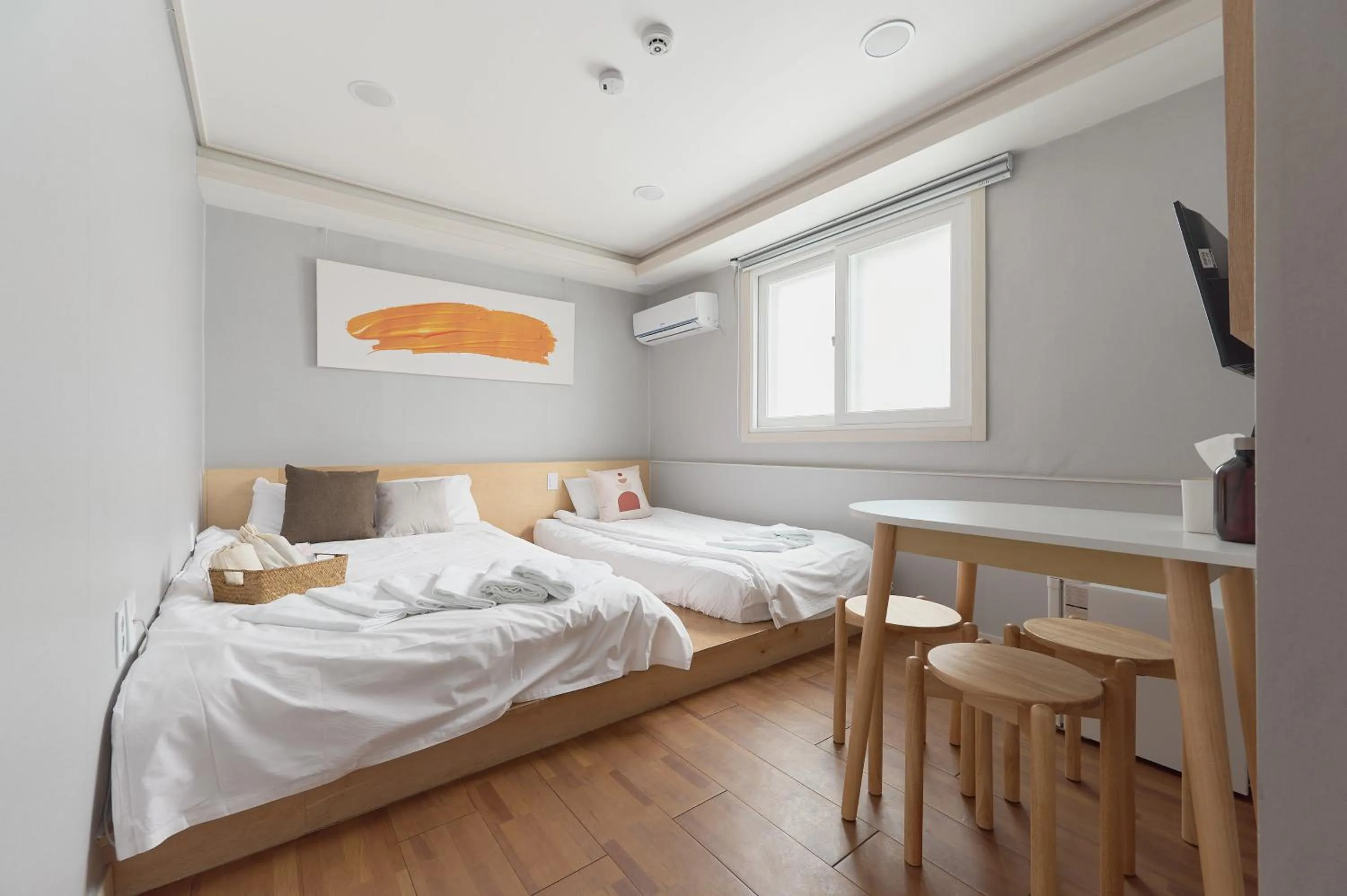 Bed in Dawoo House 2 in Hongdae