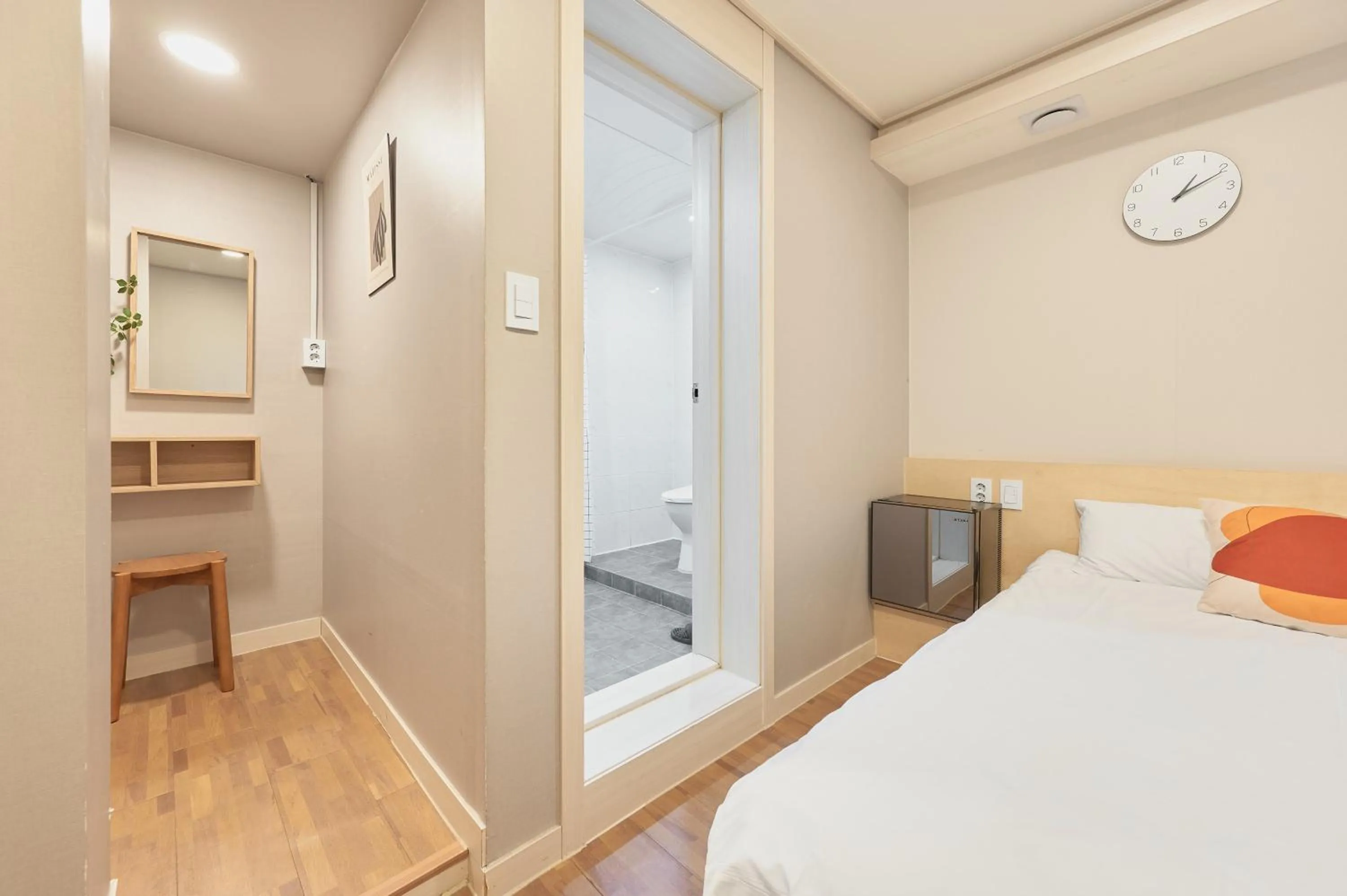 Bed in Dawoo House 2 in Hongdae